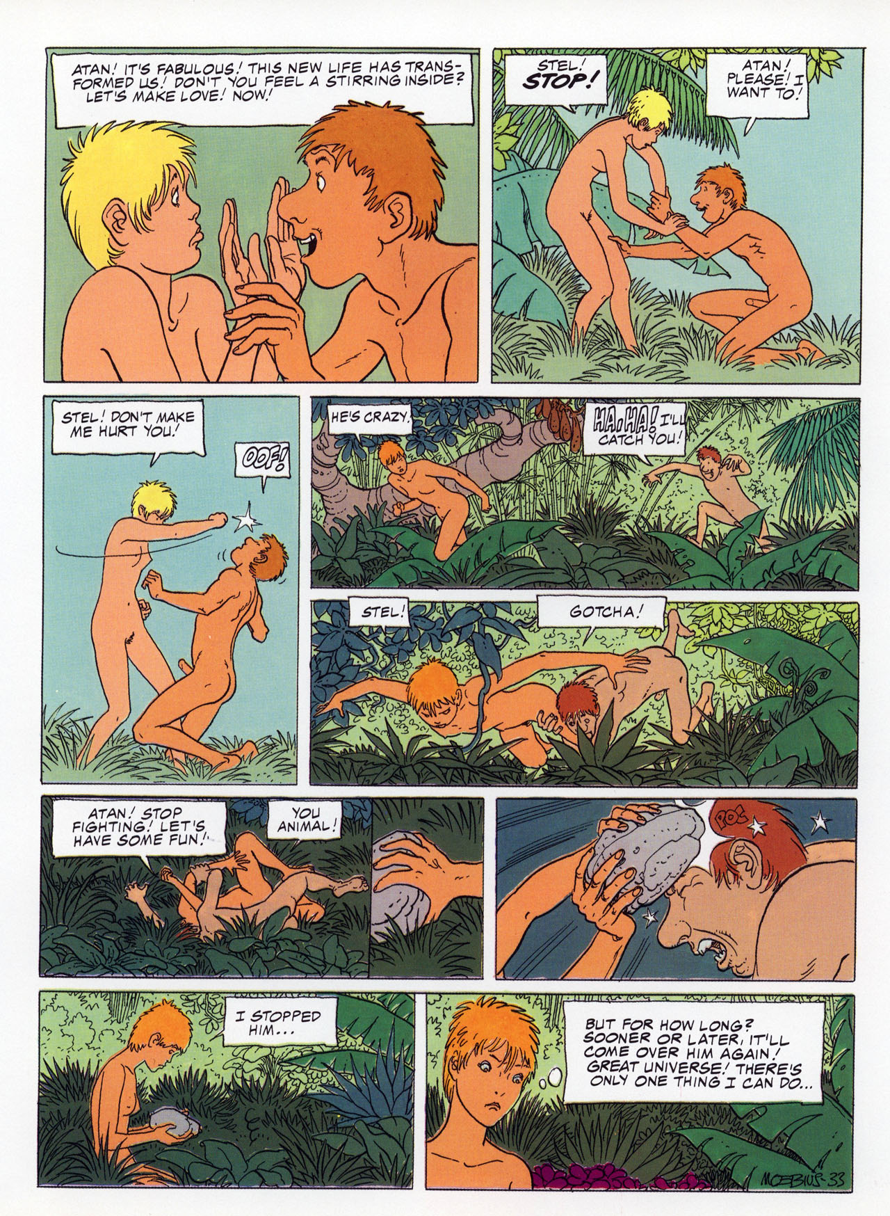 Read online Epic Graphic Novel: Moebius comic -  Issue # TPB 5 - 39