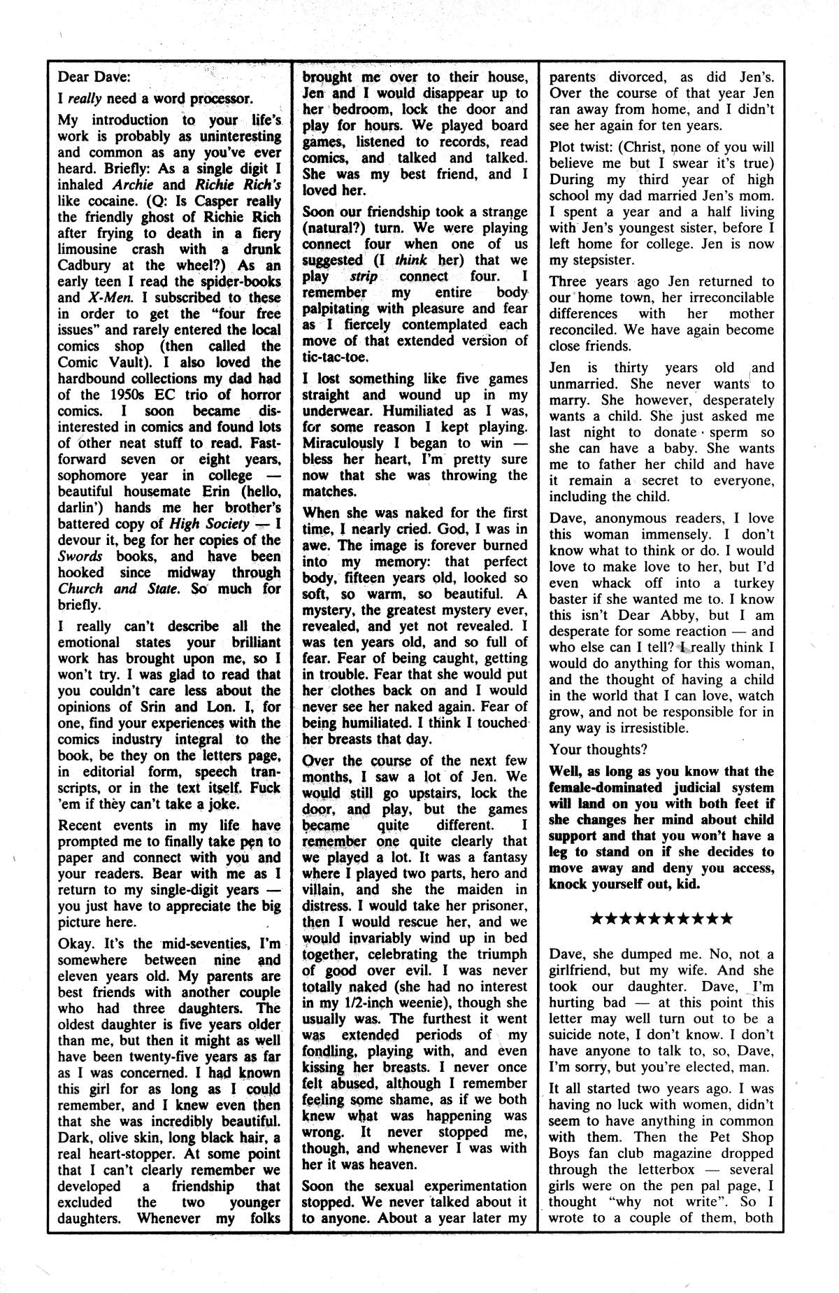 Read online Cerebus comic -  Issue #184 - 21