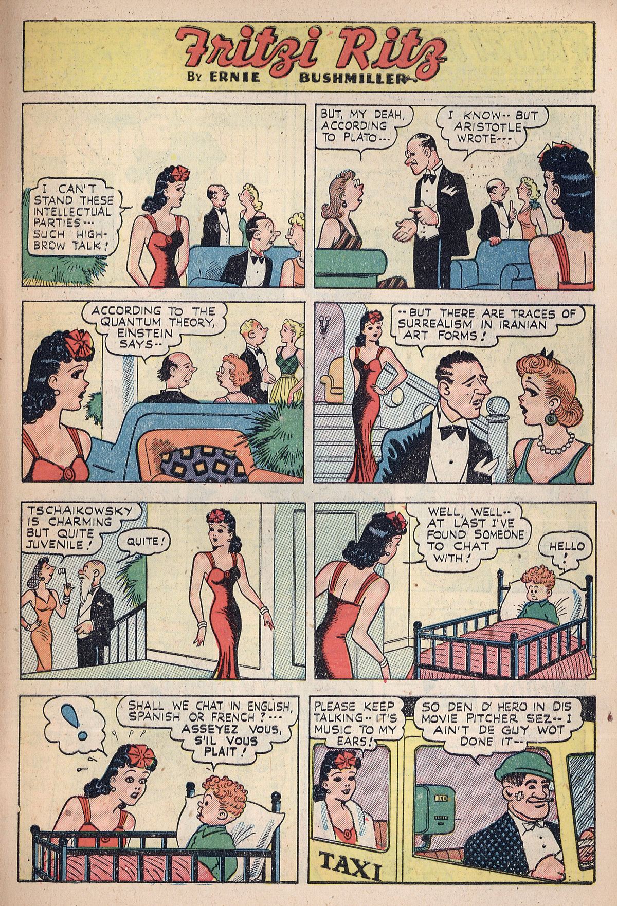 Read online Fritzi Ritz (1948) comic -  Issue #5 - 31