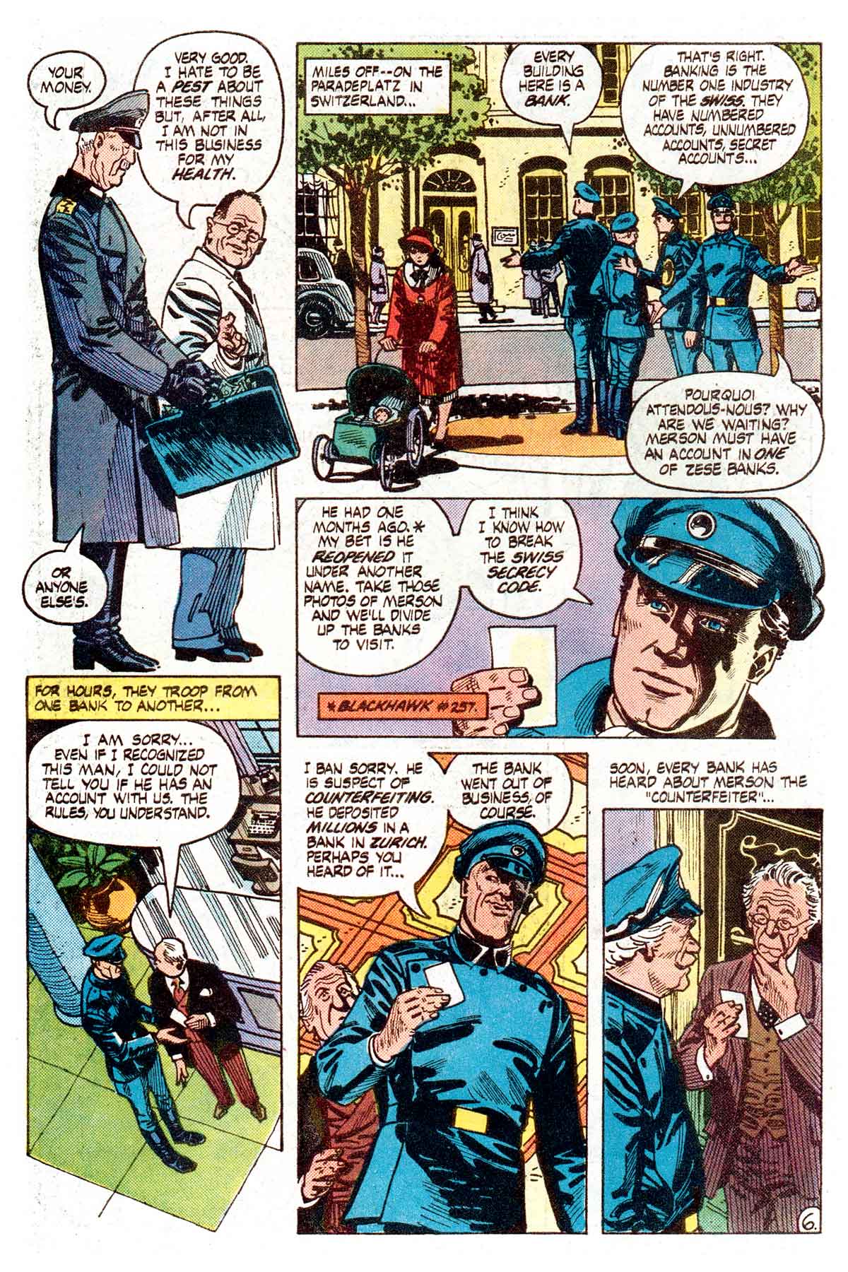 Read online Blackhawk (1957) comic -  Issue #265 - 7