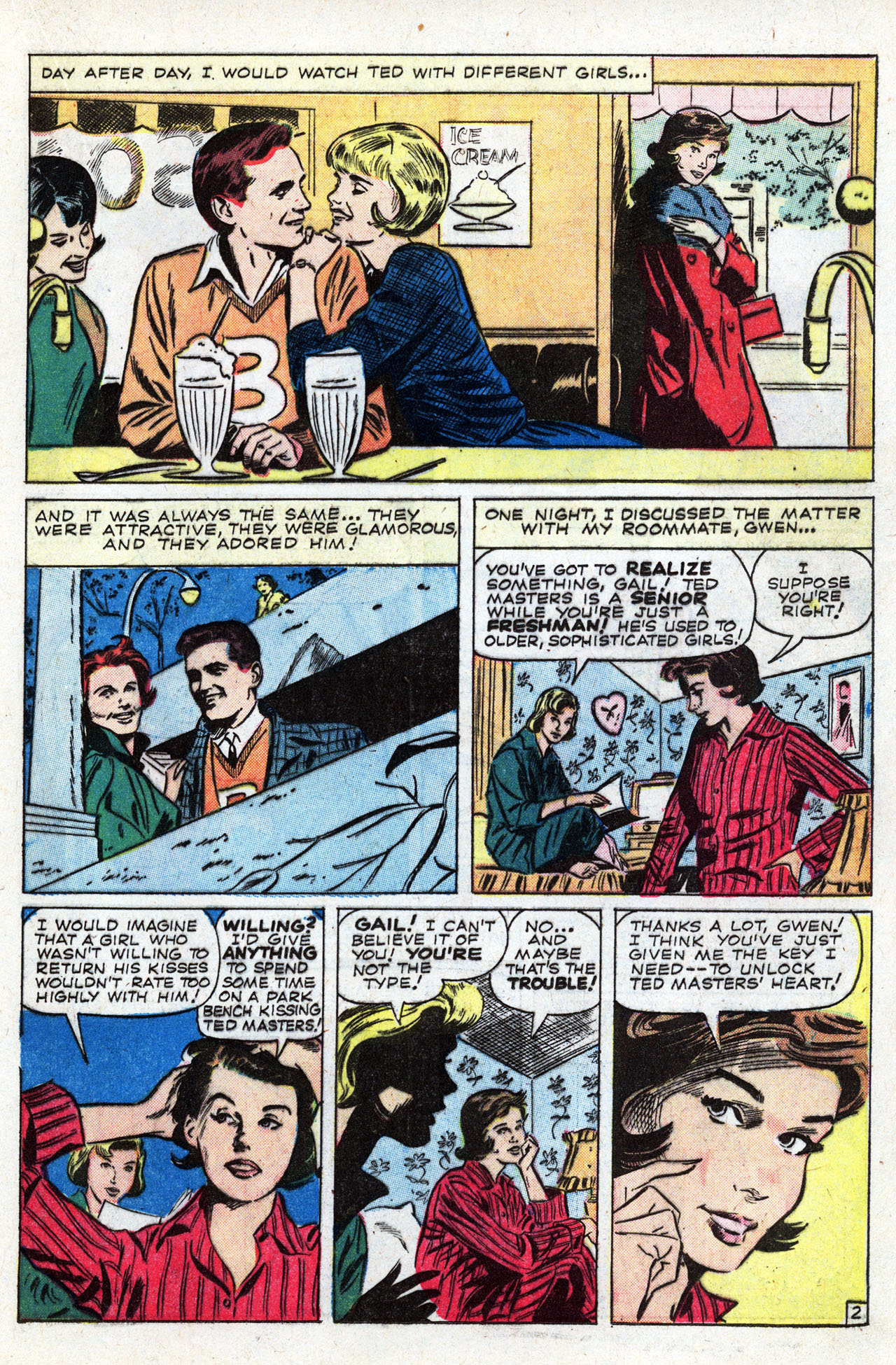 Read online Teen-Age Romance comic -  Issue #86 - 21