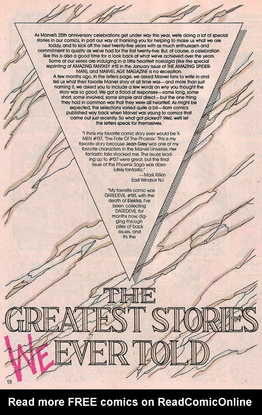 Read online Marvel Age comic -  Issue #37 - 19