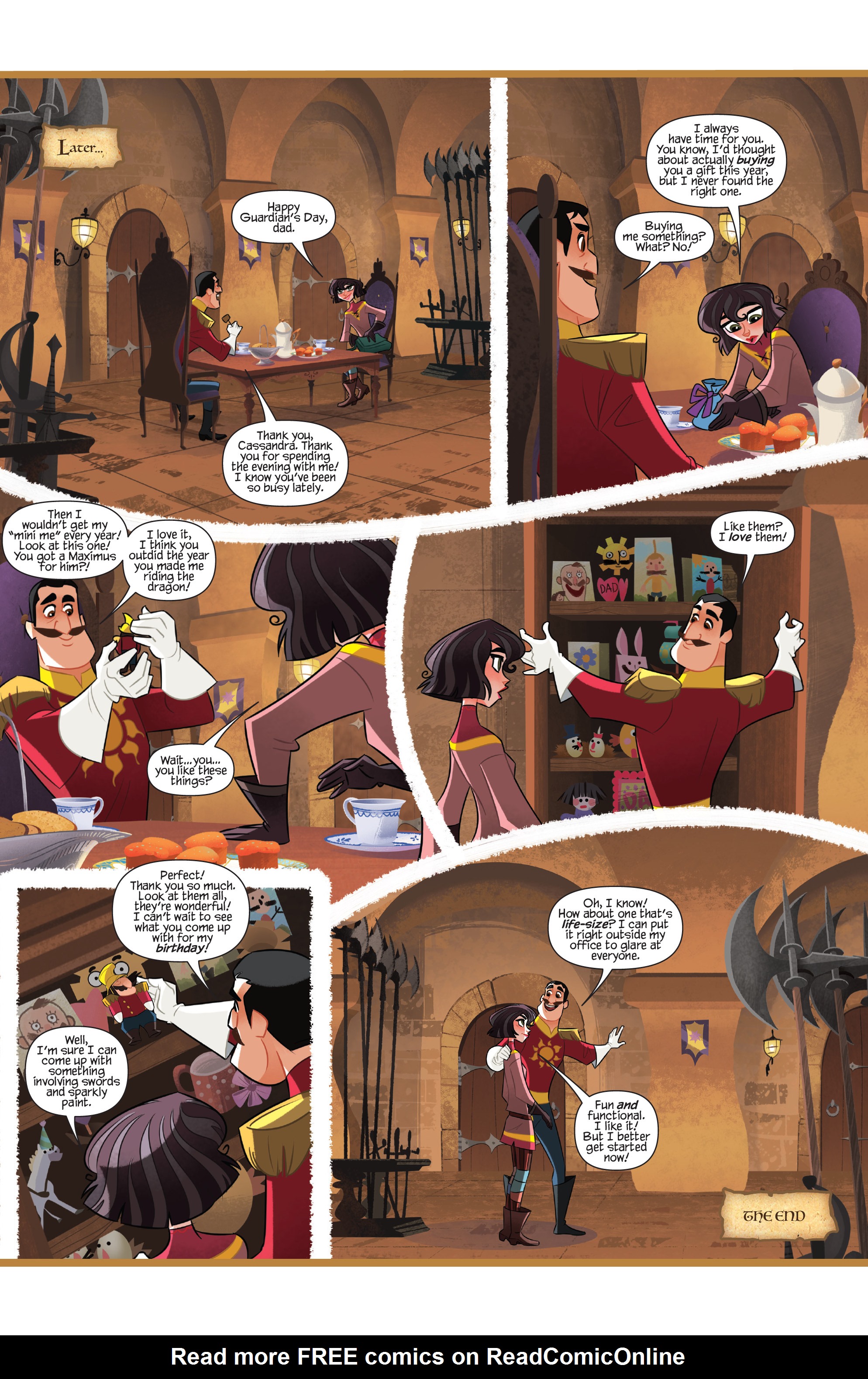 Read online Tangled: The Series: Hair It Is comic -  Issue # Full - 34