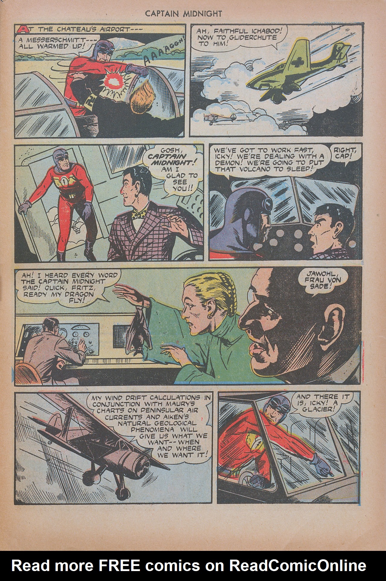 Read online Captain Midnight (1942) comic -  Issue #20 - 47