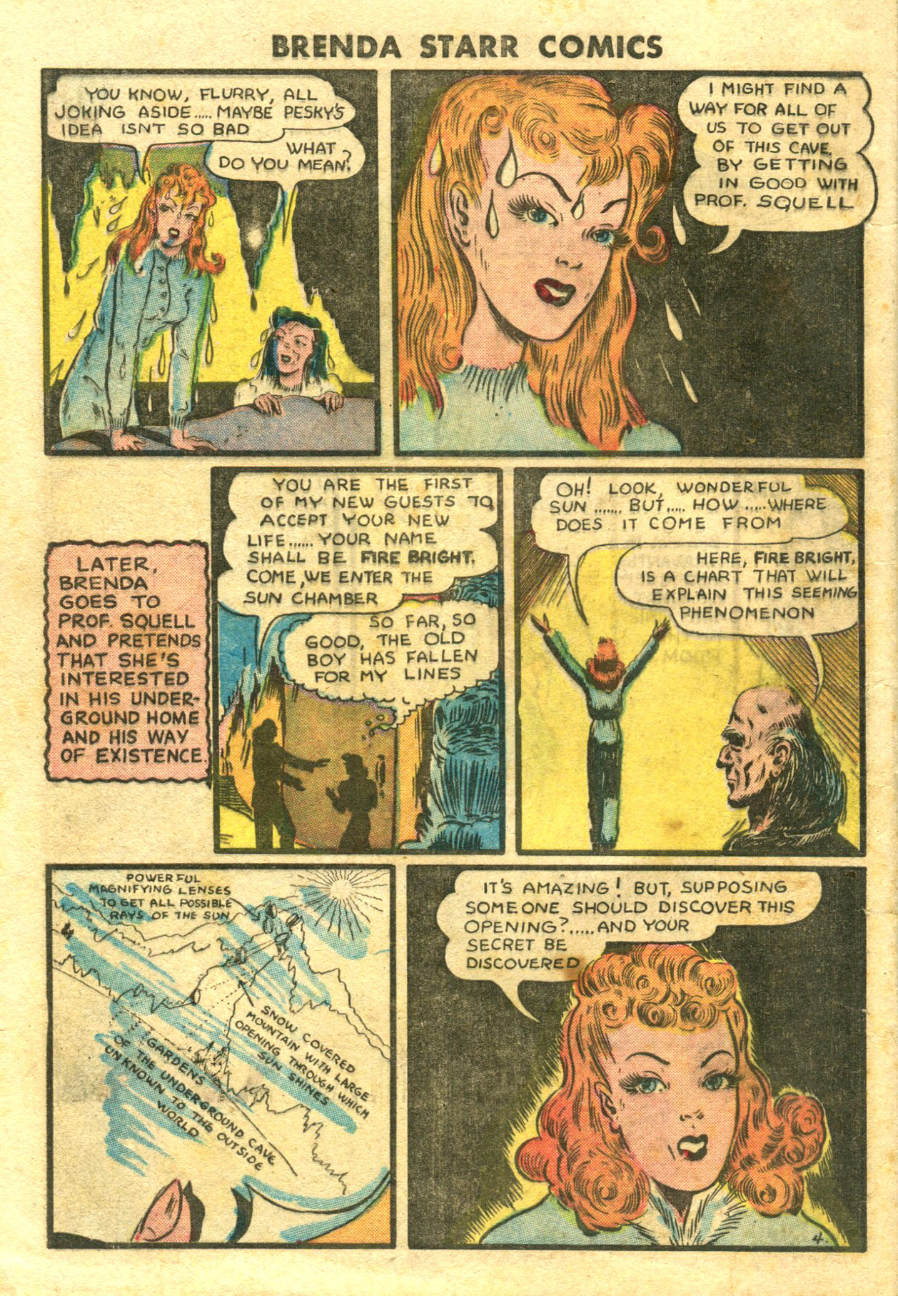 Read online Brenda Starr (1948) comic -  Issue #3 - 24