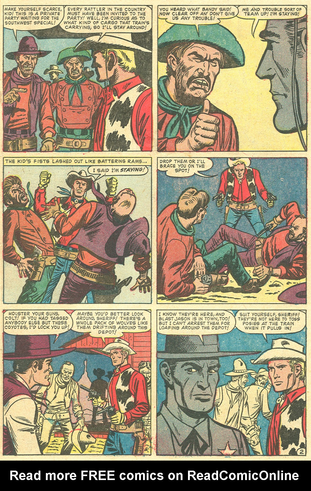 Read online Kid Colt Outlaw comic -  Issue #73 - 11