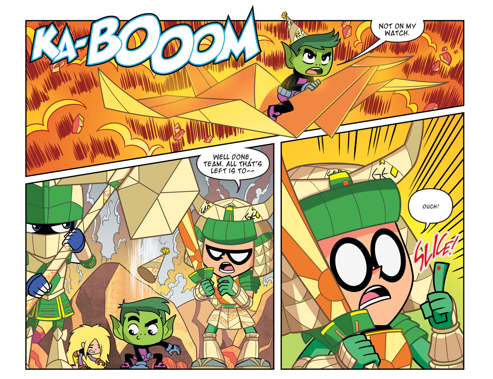 Read online Teen Titans Go! (2013) comic -  Issue #61 - 22