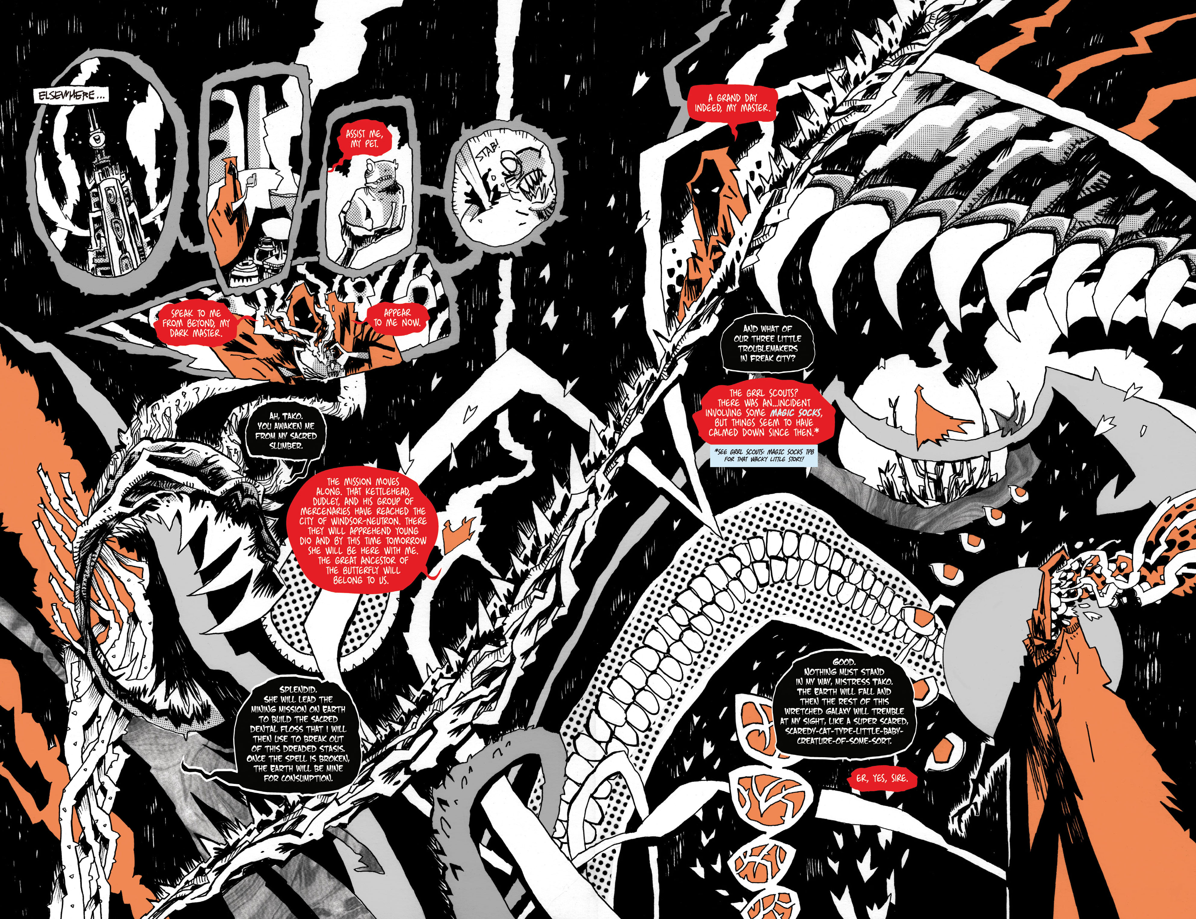 Read online Grrl Scouts: Stone Ghost comic -  Issue #5 - 14