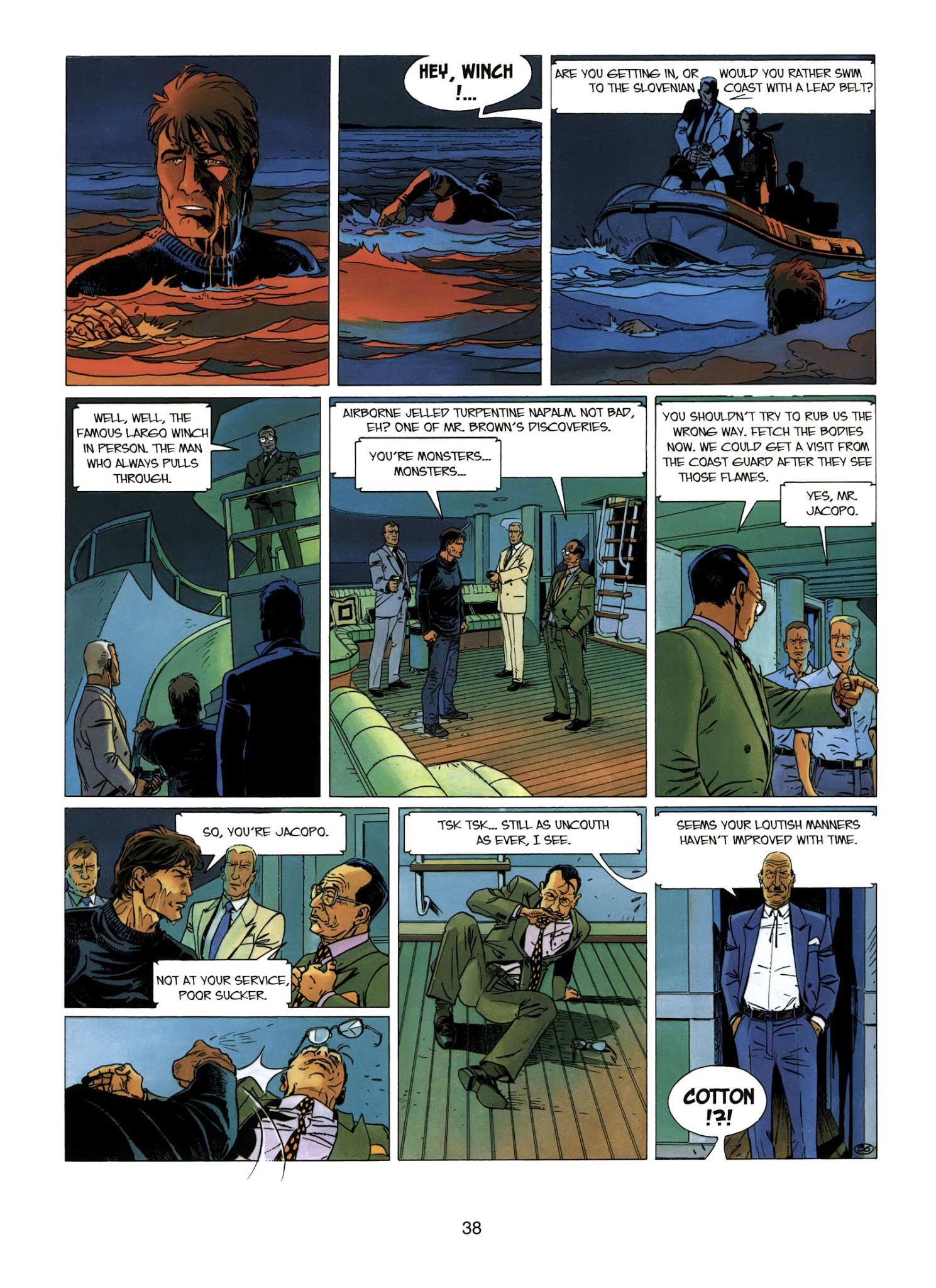 Read online Largo Winch comic -  Issue # TPB 6 - 39