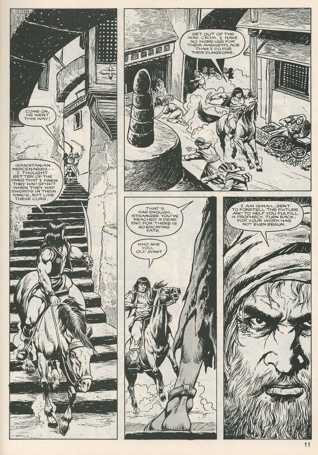 The Savage Sword Of Conan issue 124 - Page 11