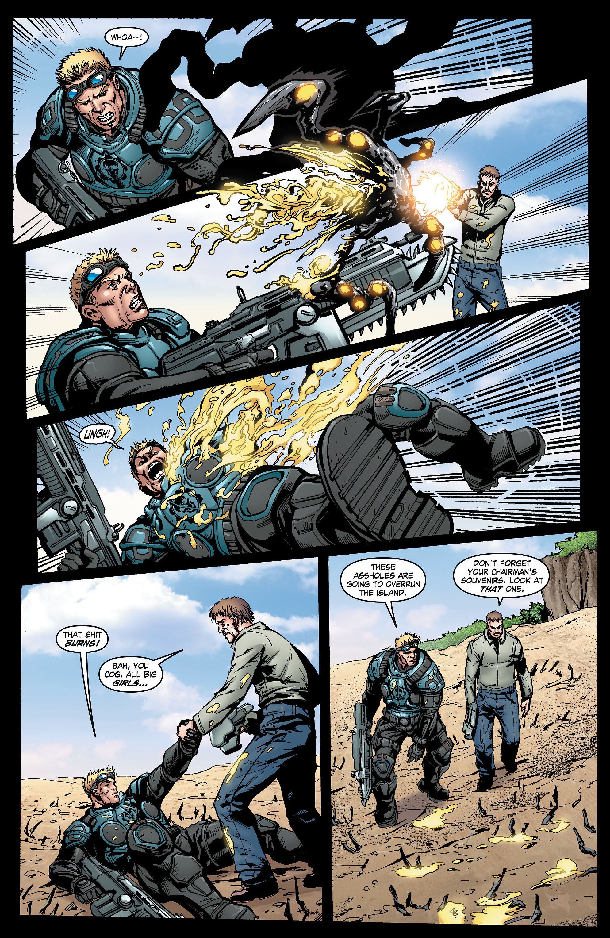 Read online Gears Of War comic -  Issue #21 - 11