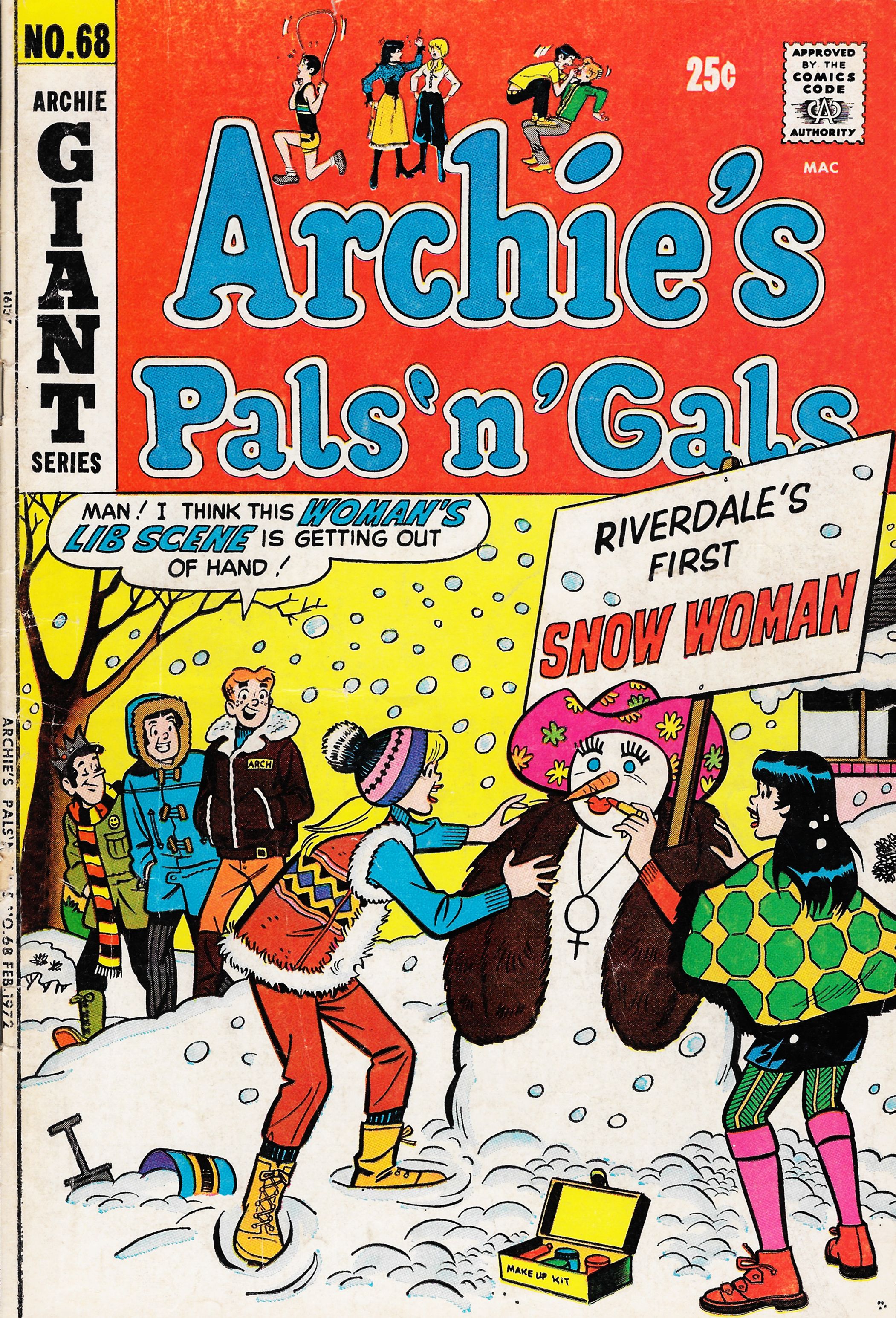 Read online Archie's Pals 'N' Gals (1952) comic -  Issue #68 - 1