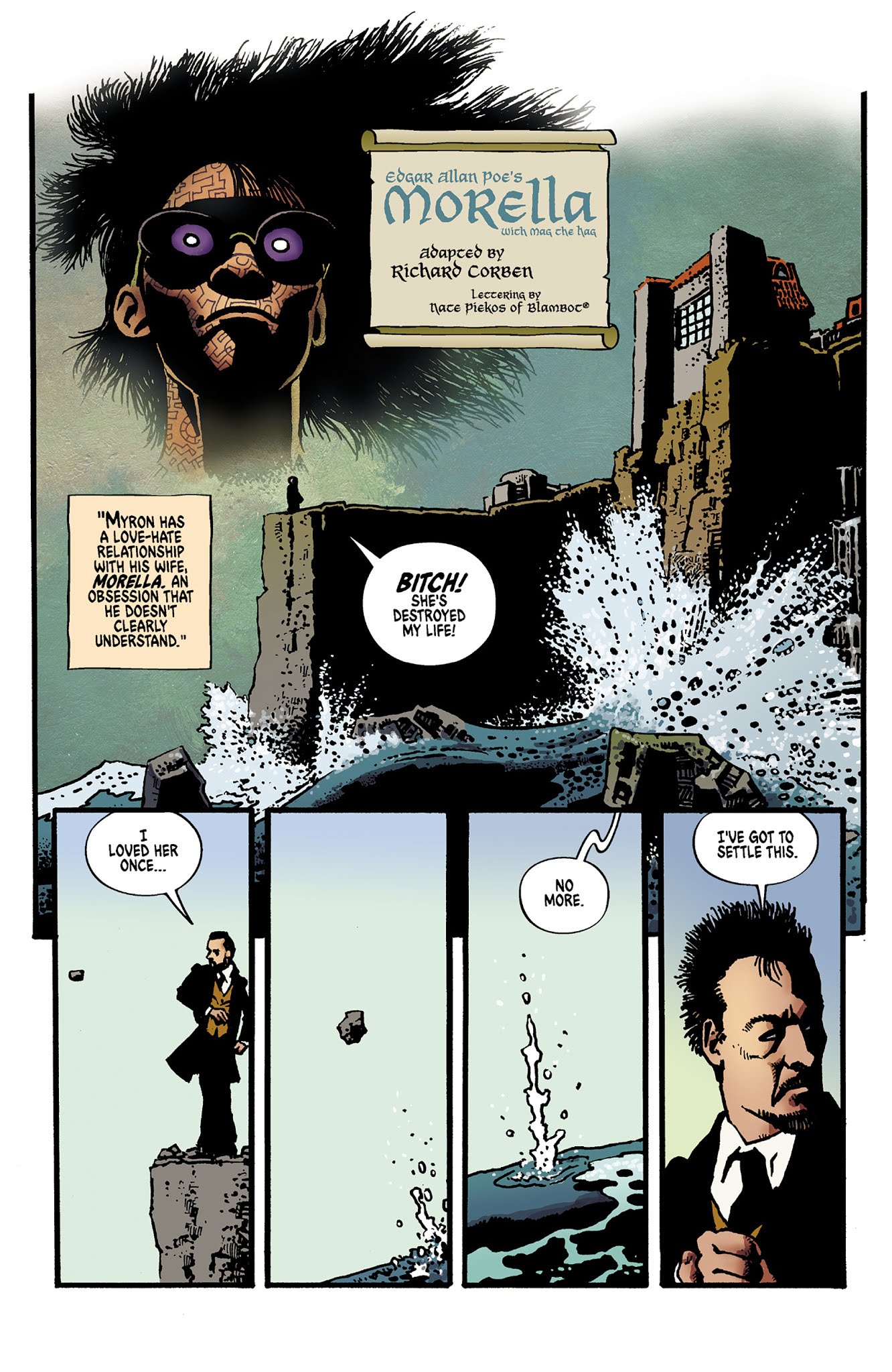 Read online Edgar Allan Poe's Morella and the Murders in the Rue Morgue comic -  Issue # Full - 3