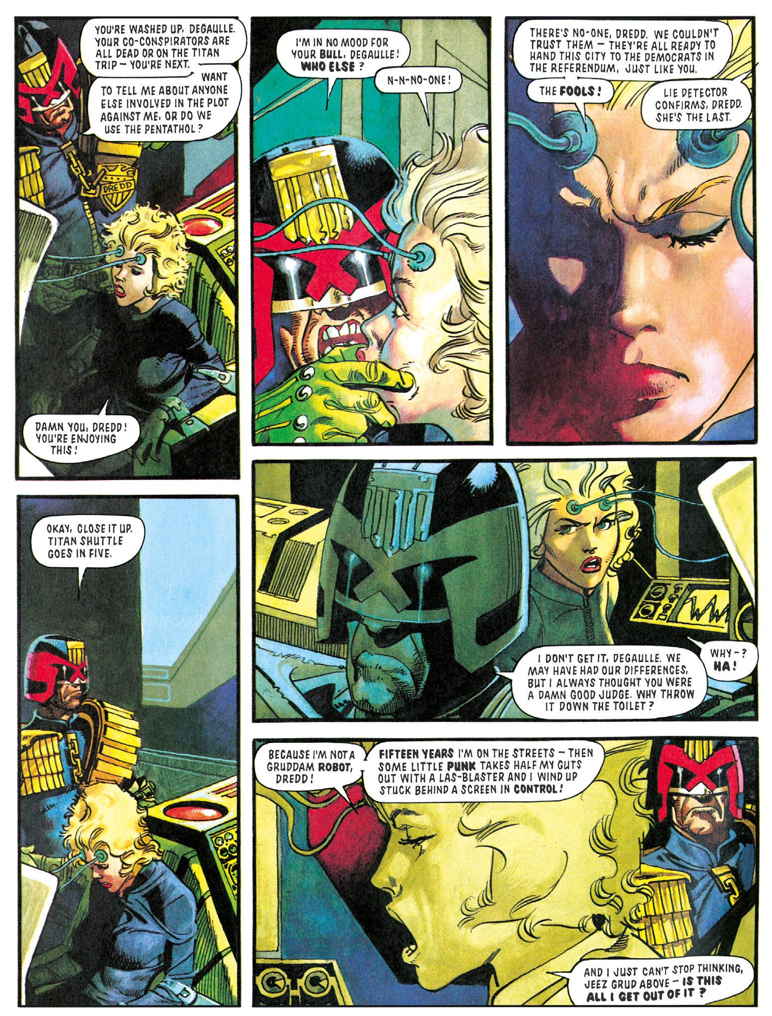 Read online Essential Judge Dredd: America comic -  Issue # TPB (Part 2) - 40