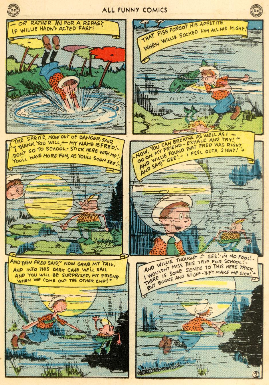 Read online All Funny Comics comic -  Issue #10 - 15