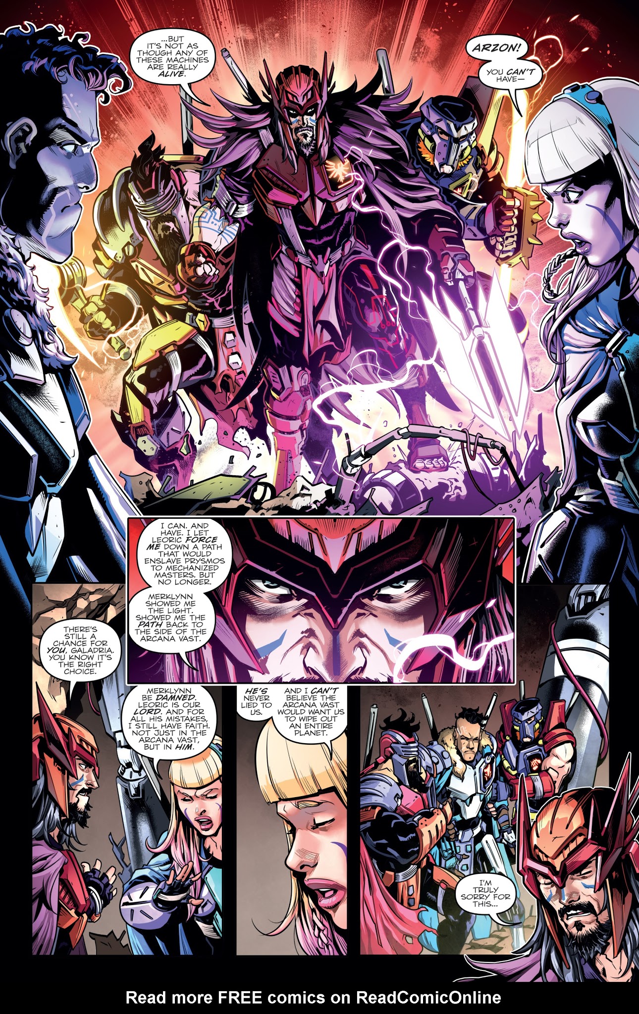 Read online Transformers vs. Visionaries comic -  Issue #4 - 23