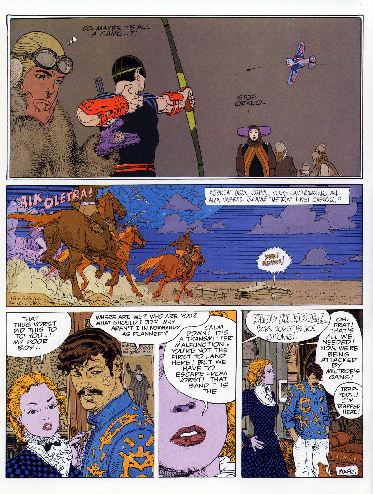 Read online Epic Graphic Novel: Moebius comic -  Issue # TPB 3 - 84