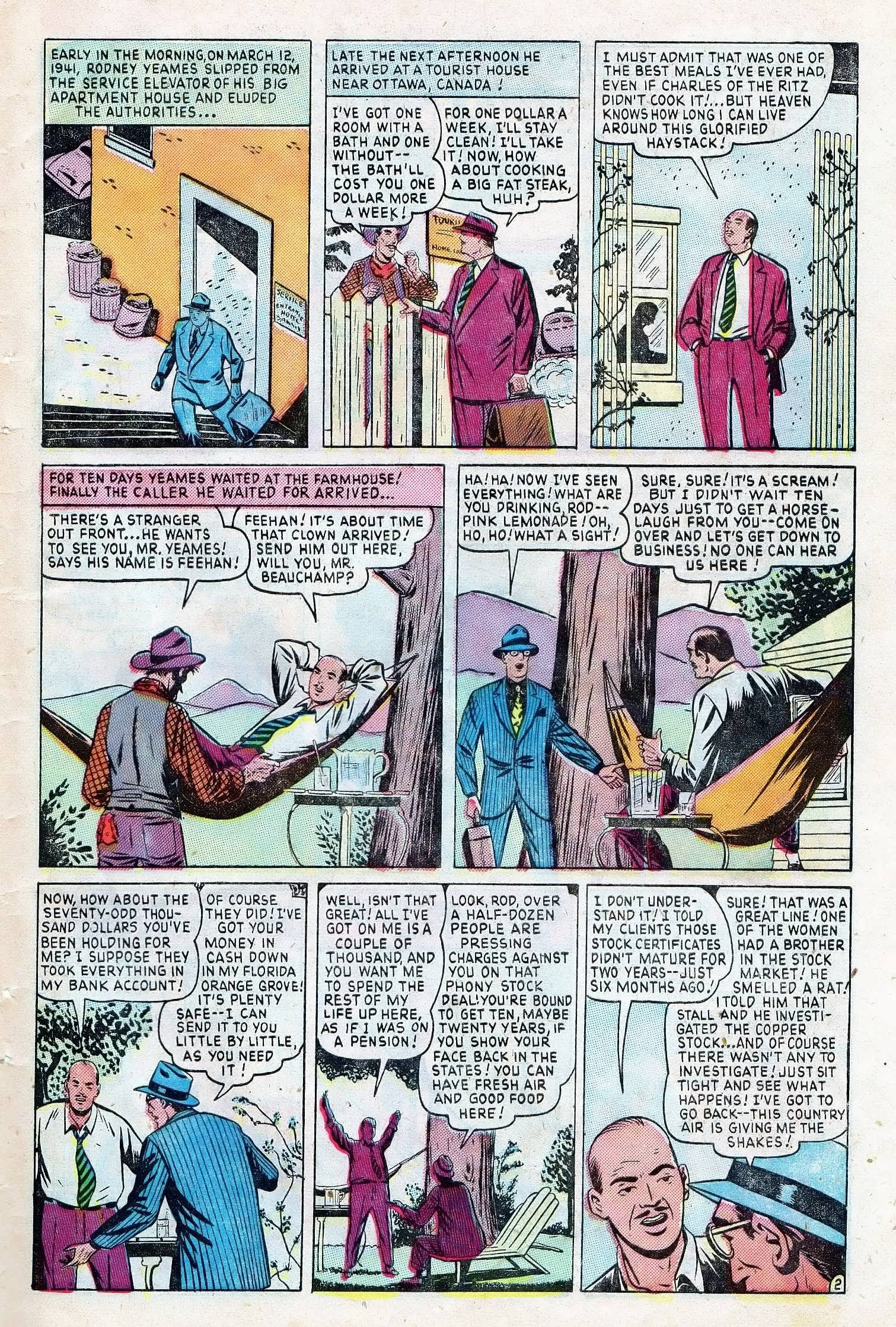 Read online Crime Cases Comics (1950) comic -  Issue #24 - 43