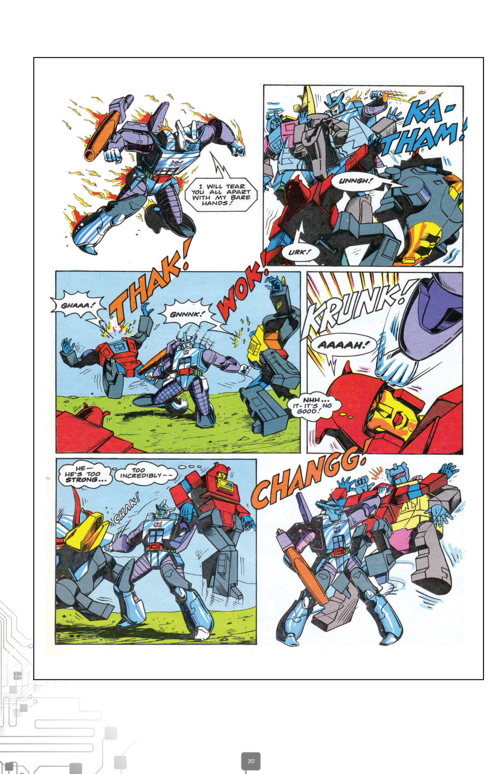 Read online The Transformers Classics UK comic -  Issue # TPB 3 - 257
