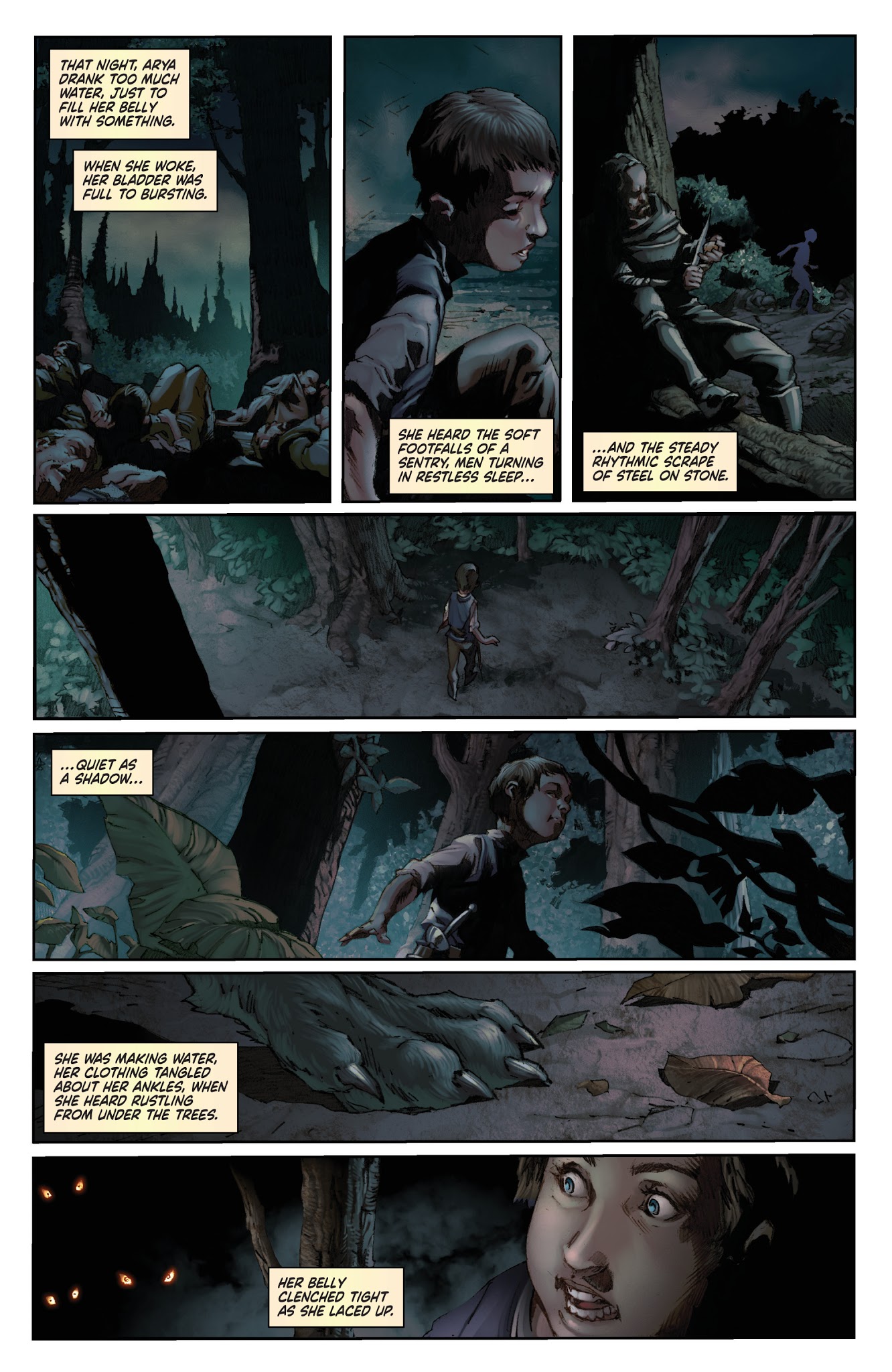 Read online A Clash of Kings comic -  Issue #6 - 10
