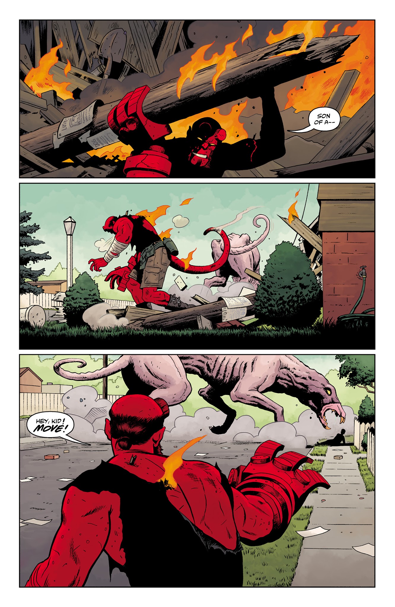 Read online Hellboy and the B.P.R.D.: 1953 - Beyond the Fences comic -  Issue #3 - 13