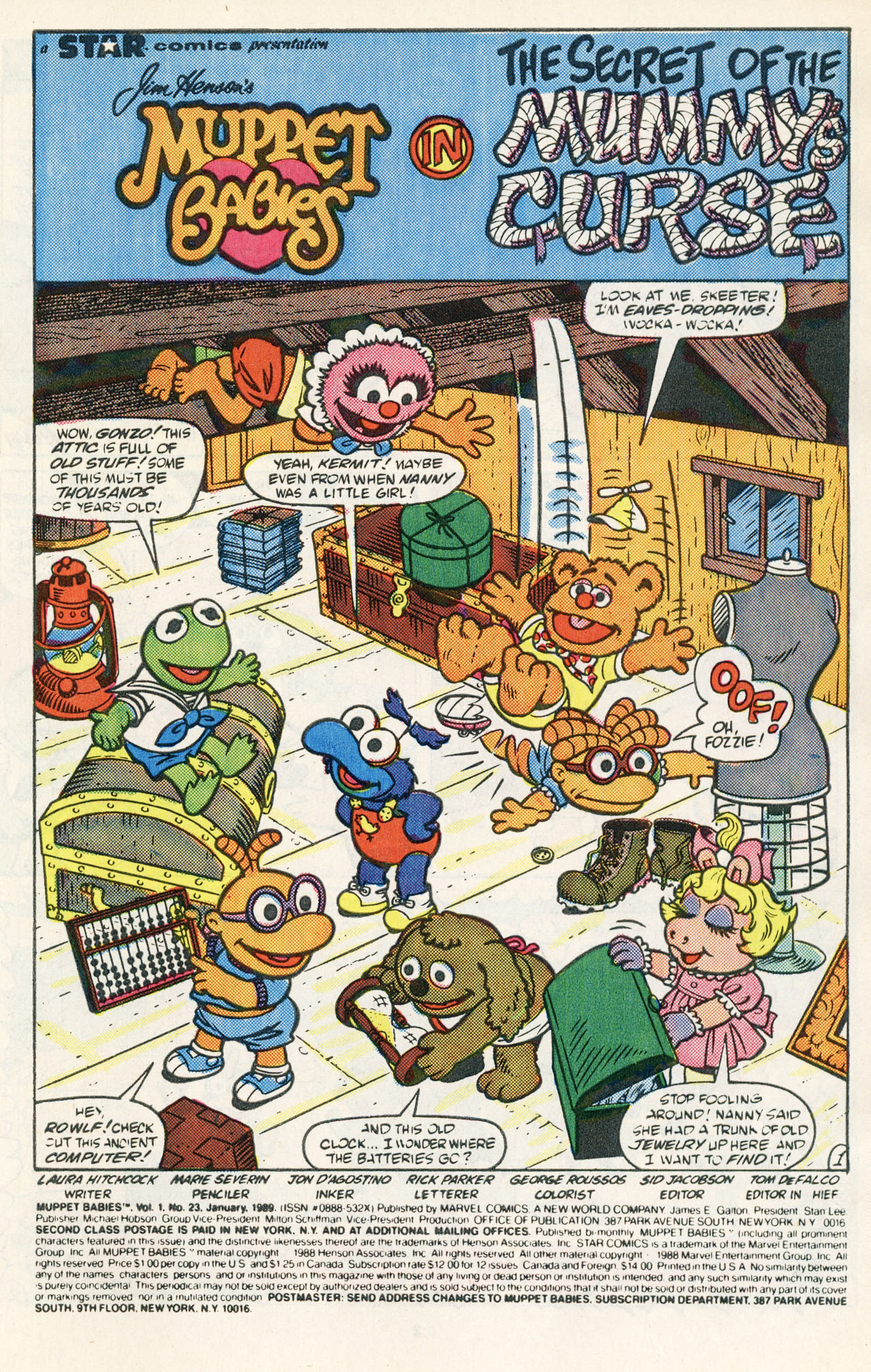 Read online Muppet Babies comic -  Issue #23 - 3