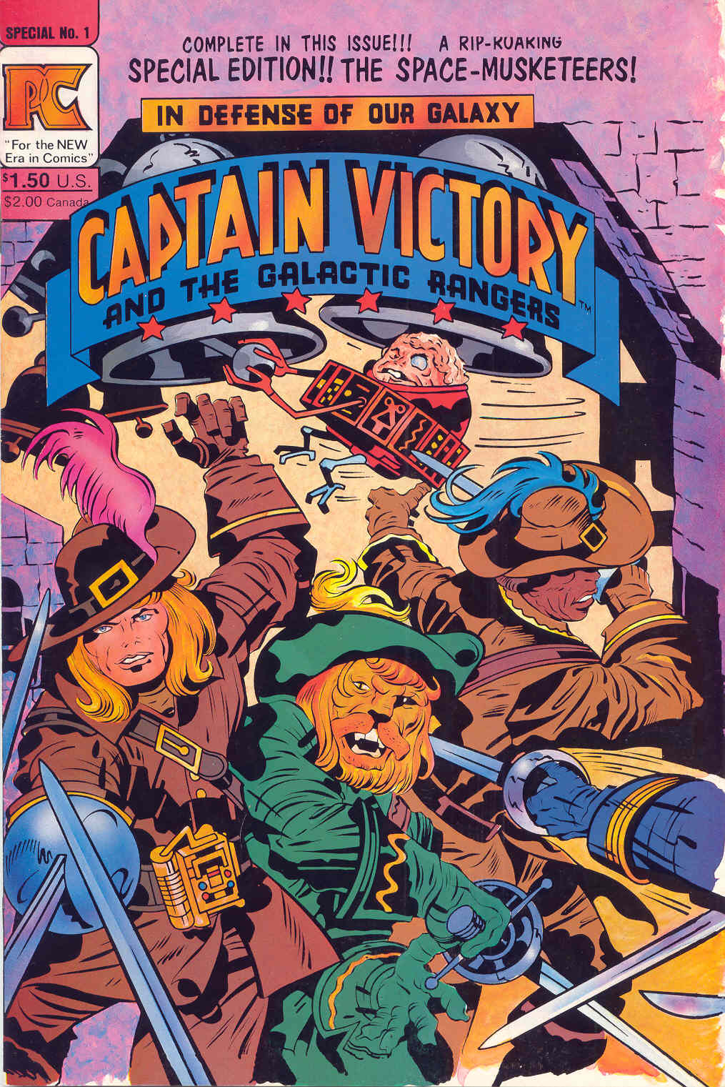 Read online Captain Victory and the Galactic Rangers (1981) comic -  Issue # _Special 1 - 1