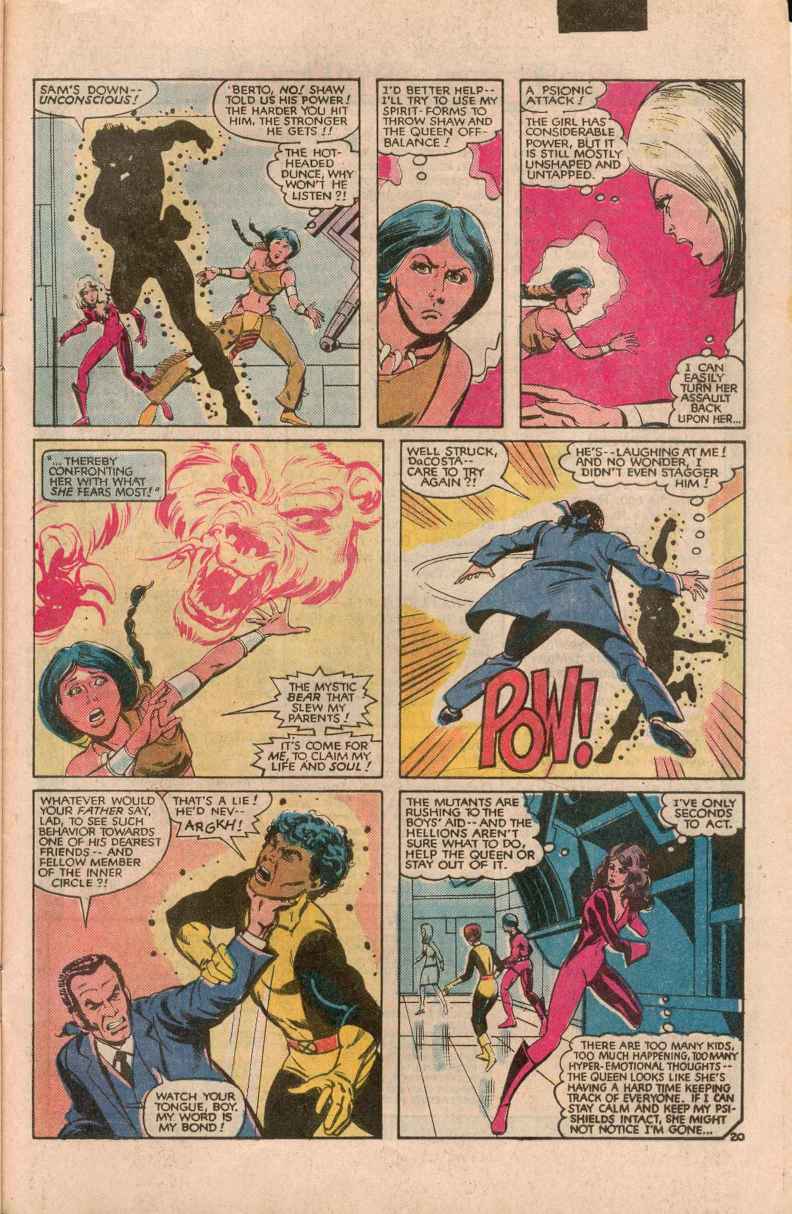 Read online The New Mutants comic -  Issue #17 - 21