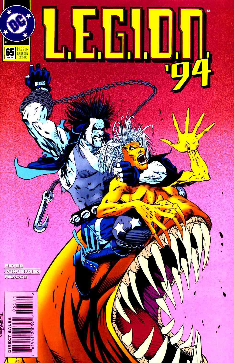 Read online L.E.G.I.O.N. comic -  Issue #65 - 1