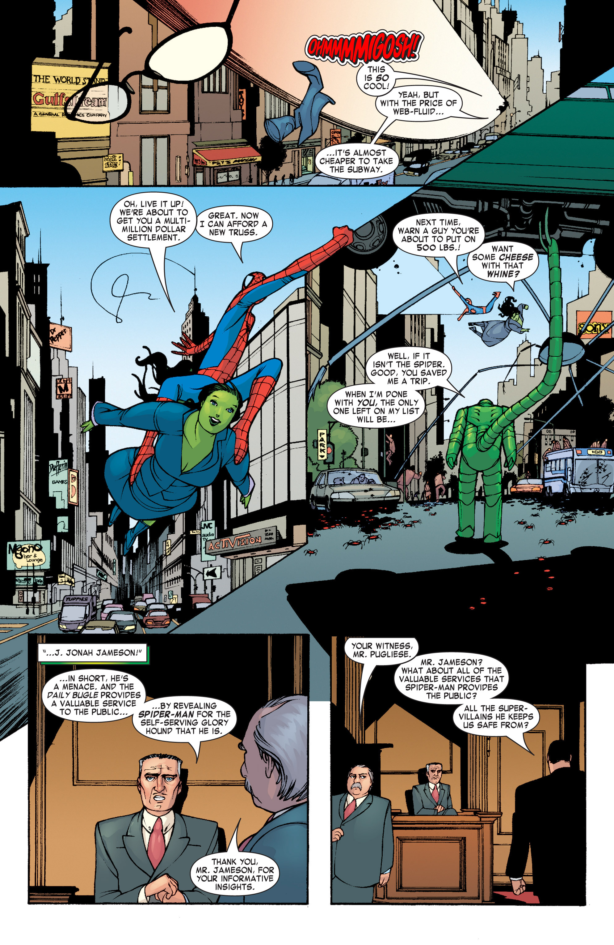 Read online She-Hulk (2004) comic -  Issue #4 - 16