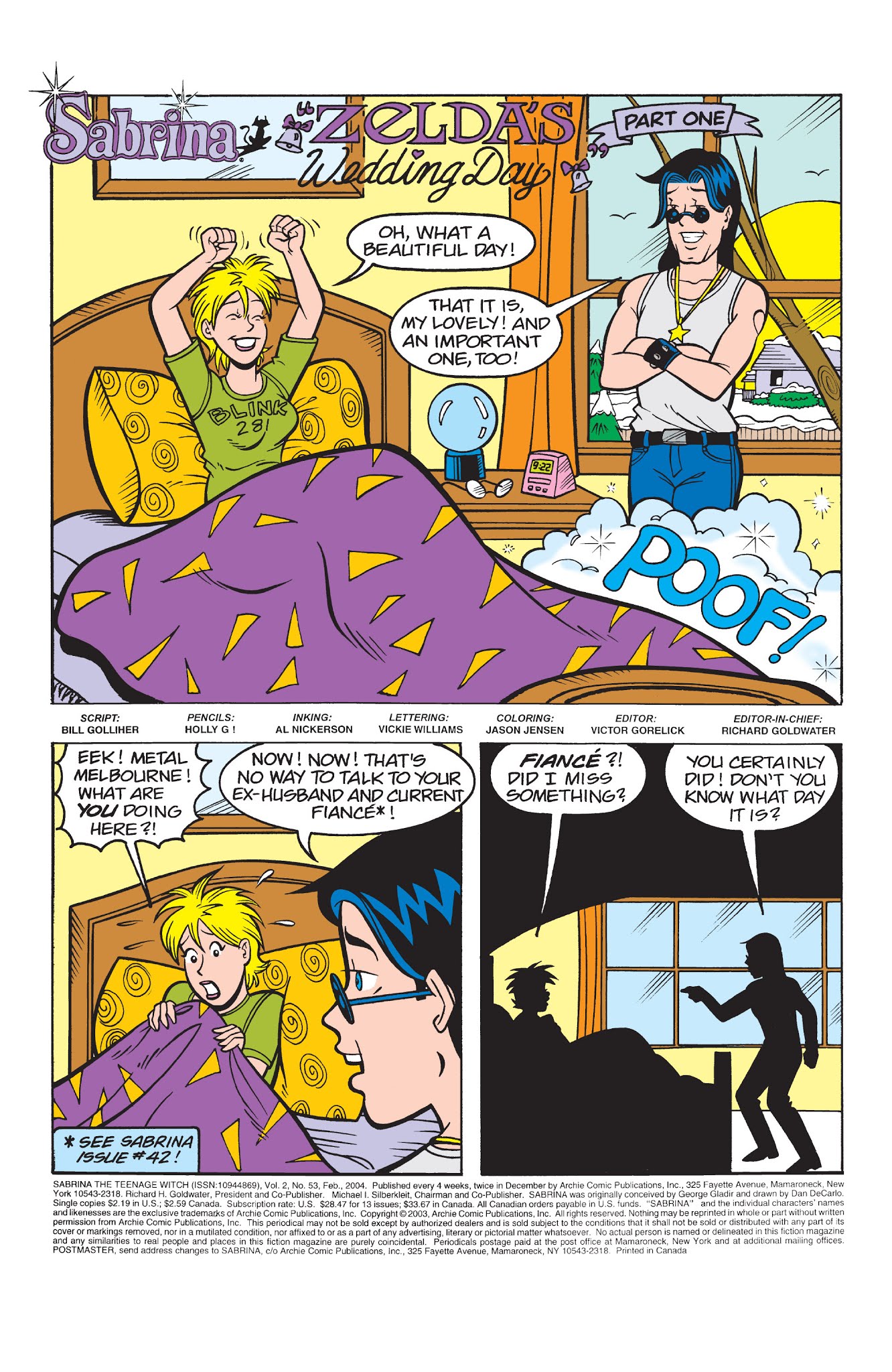 Read online Sabrina the Teenage Witch (2000) comic -  Issue #53 - 2
