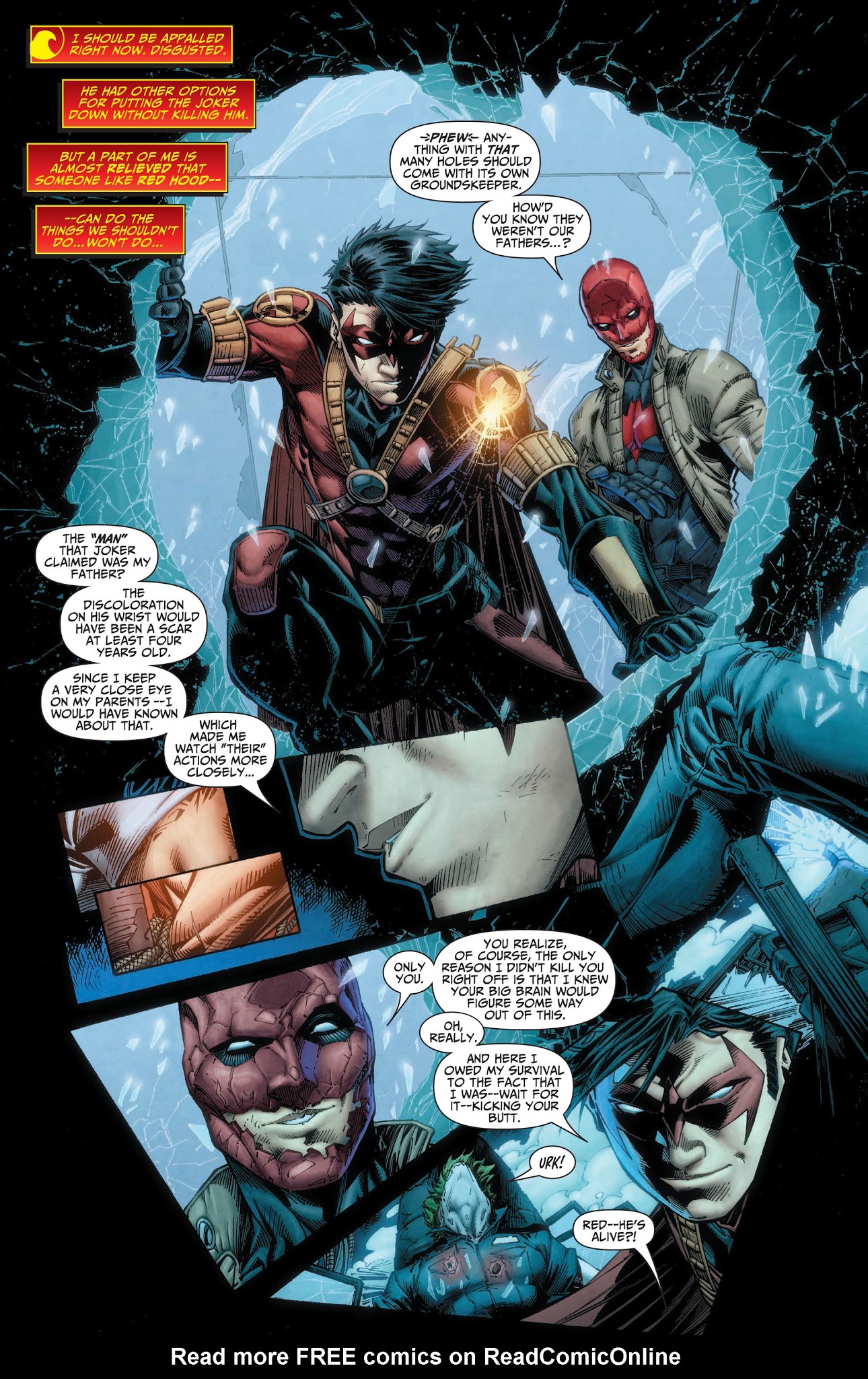 Read online The Joker: Death of the Family comic -  Issue # TPB - 272