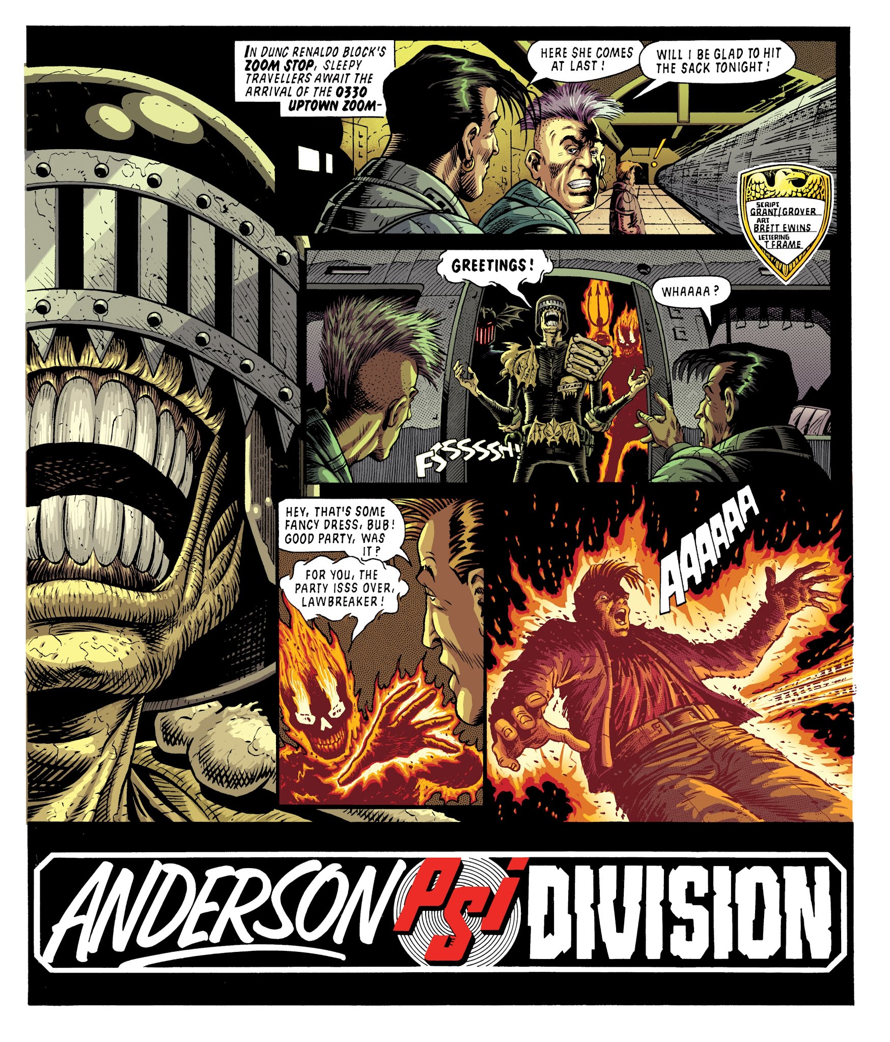 Read online Judge Dredd Classics: The Dark Judges comic -  Issue # TPB - 77