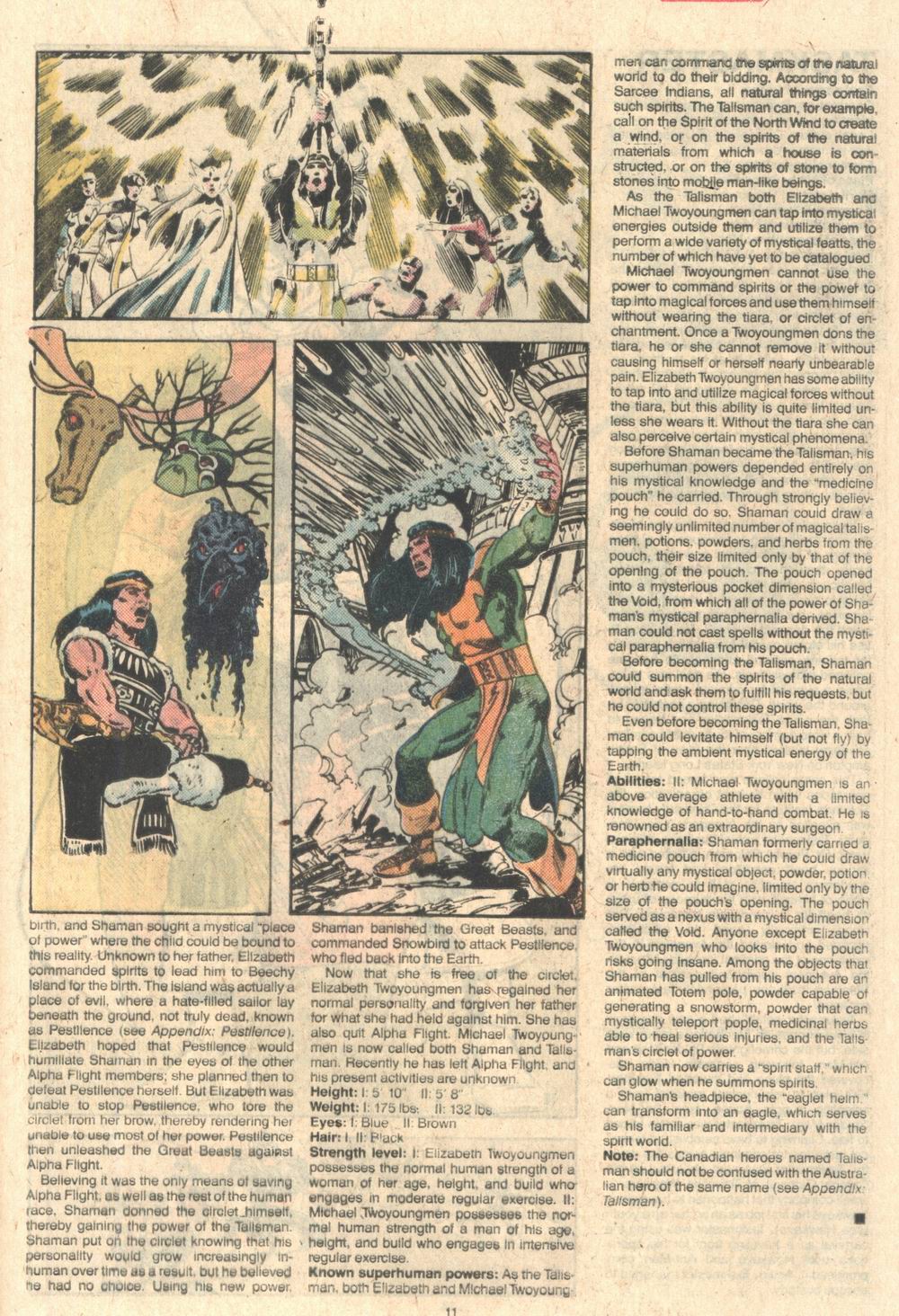 Read online The Official Handbook of the Marvel Universe Deluxe Edition comic -  Issue #13 - 13