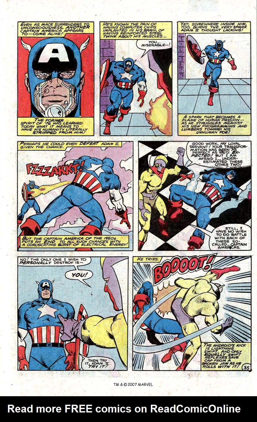 Read online Captain America (1968) comic -  Issue # _Annual 6 - 43