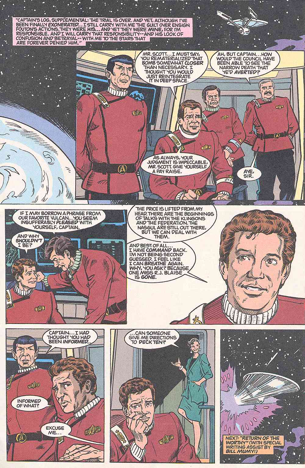 Read online Star Trek (1989) comic -  Issue #12 - 29