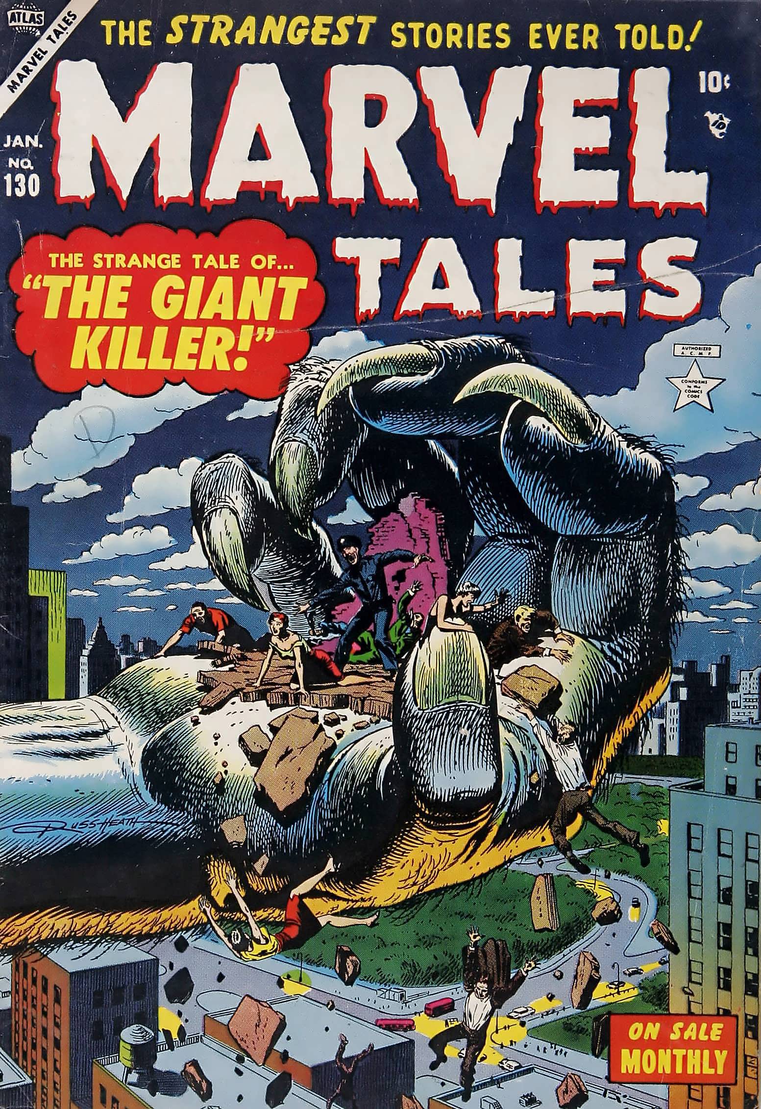 Read online Marvel Tales (1949) comic -  Issue #130 - 1