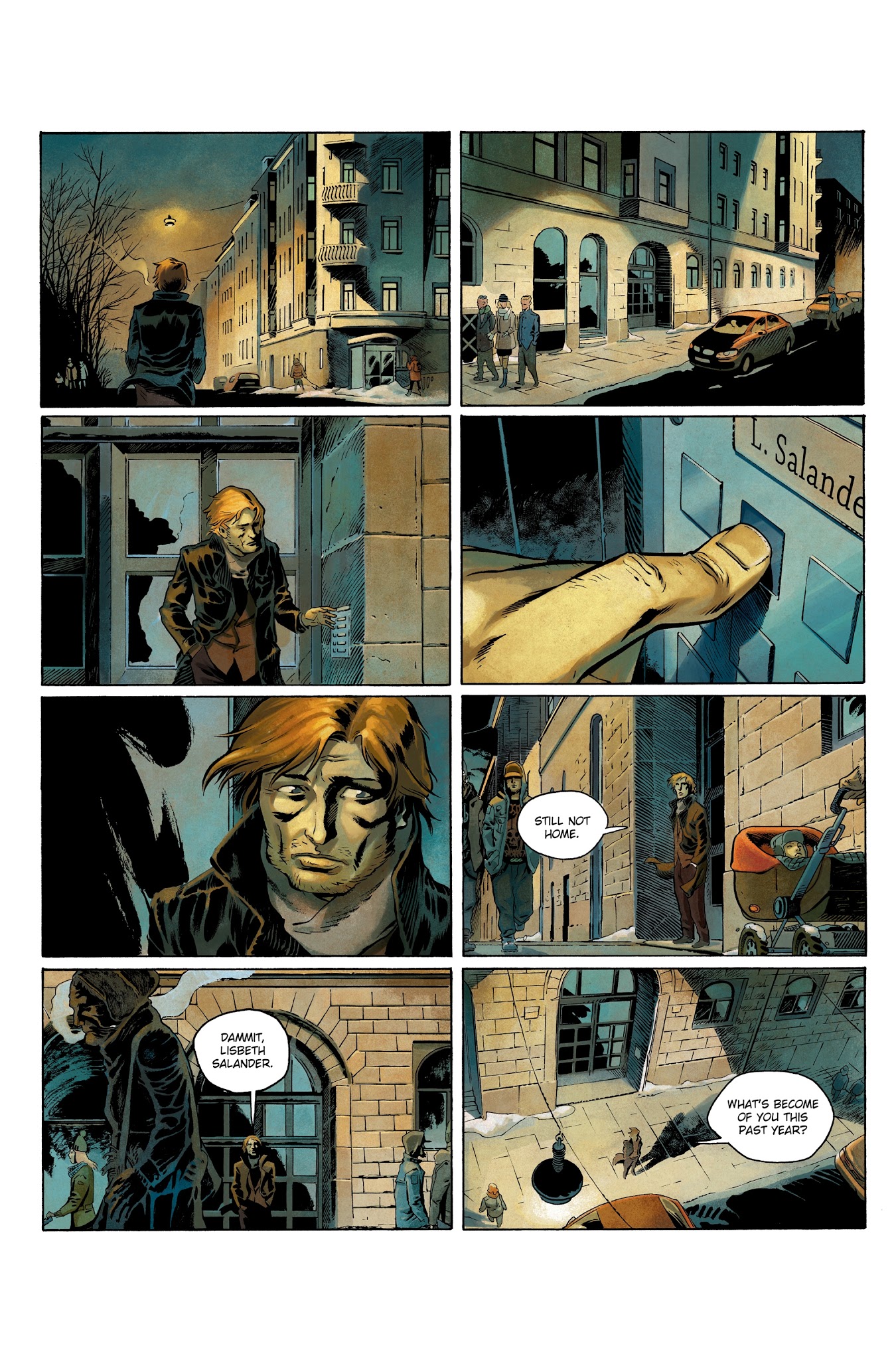 Read online Millennium: The Girl Who Played With Fire comic -  Issue #1 - 9