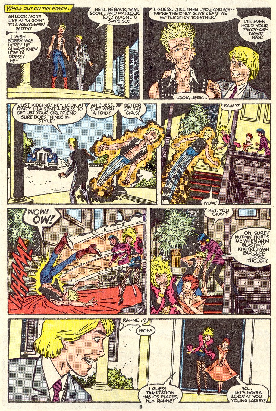 Read online The New Mutants comic -  Issue #55 - 7