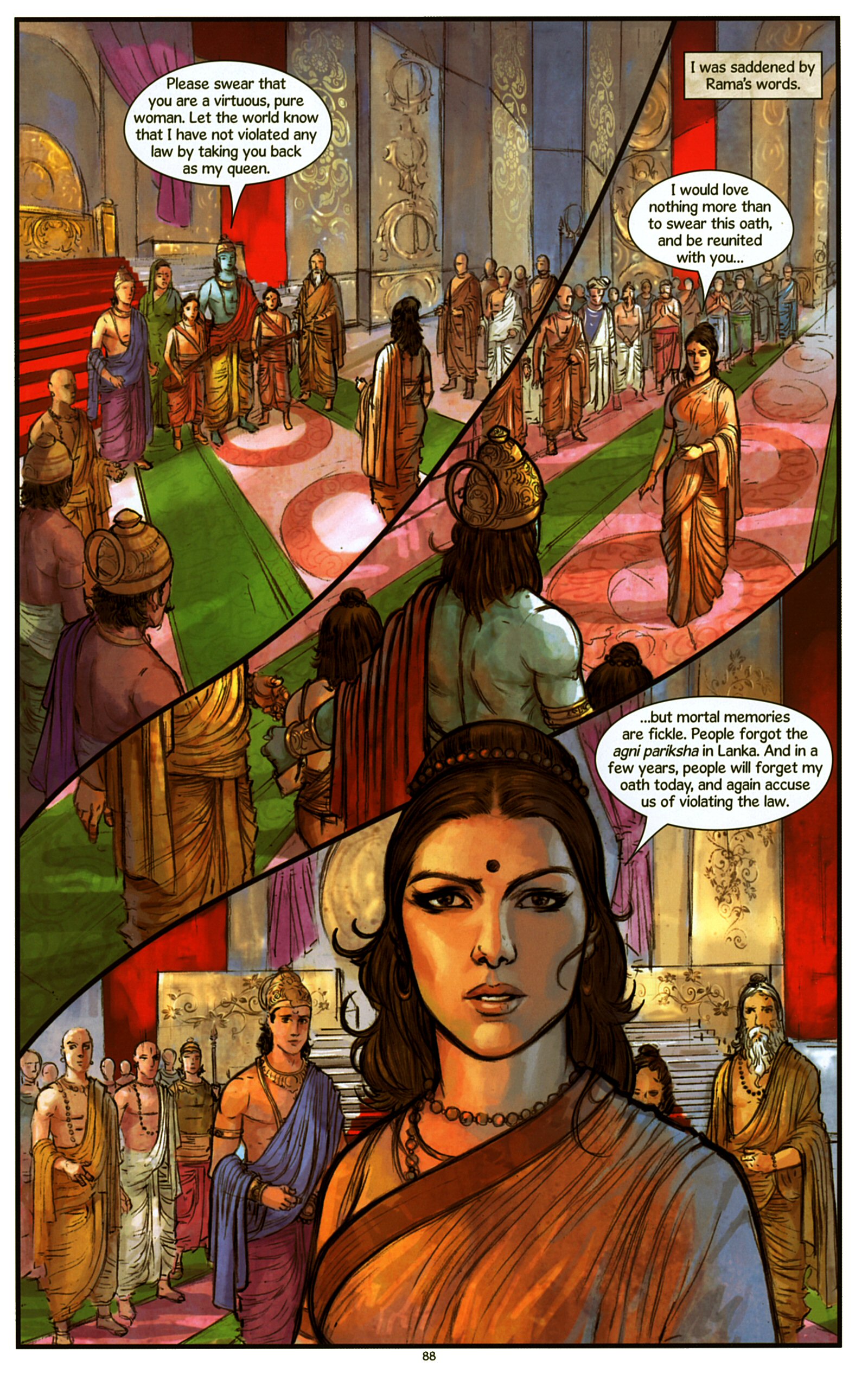Read online Sita Daughter of the Earth comic -  Issue # TPB - 92