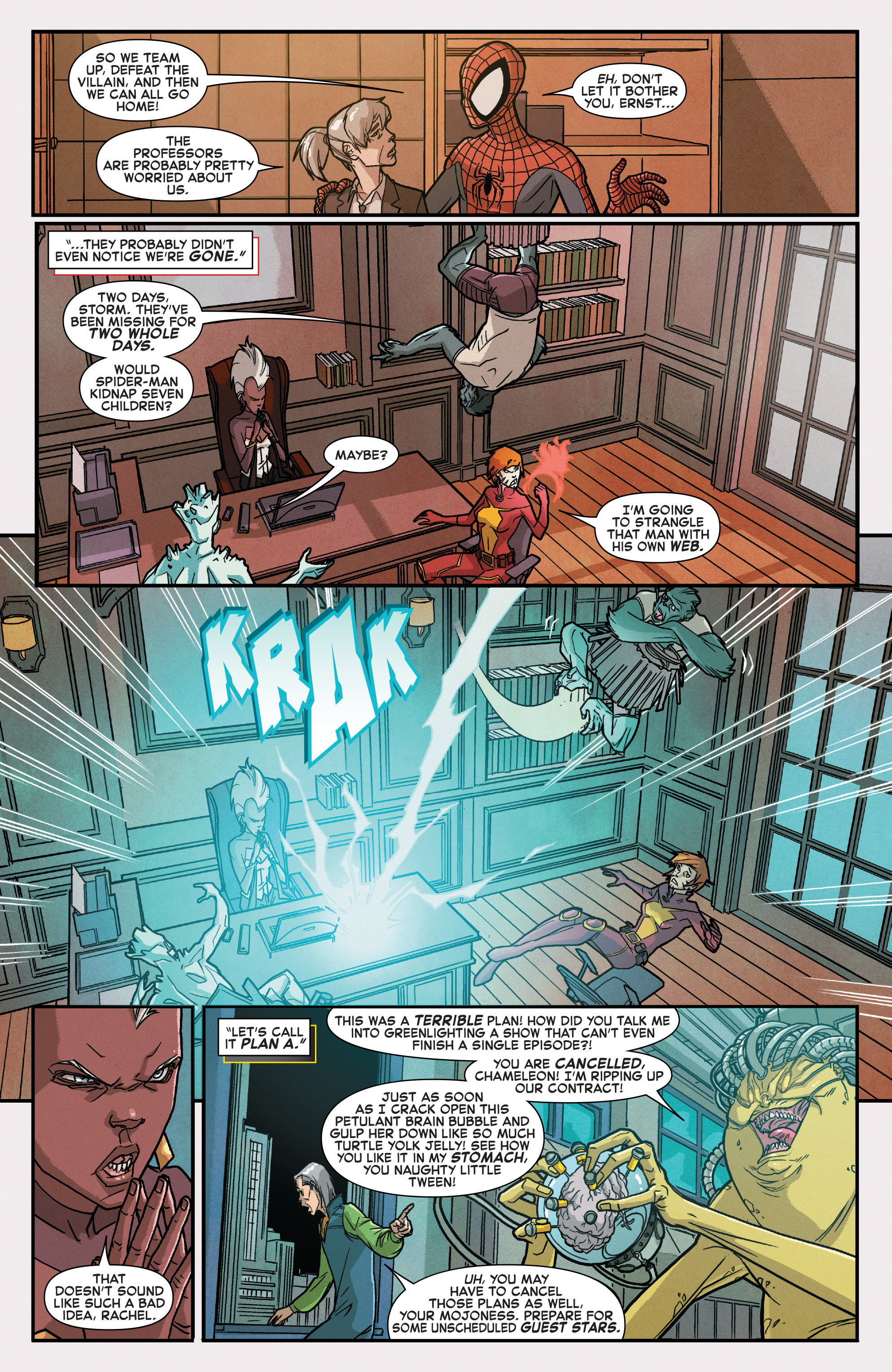 Read online Spider-Man & the X-Men comic -  Issue #3 - 17