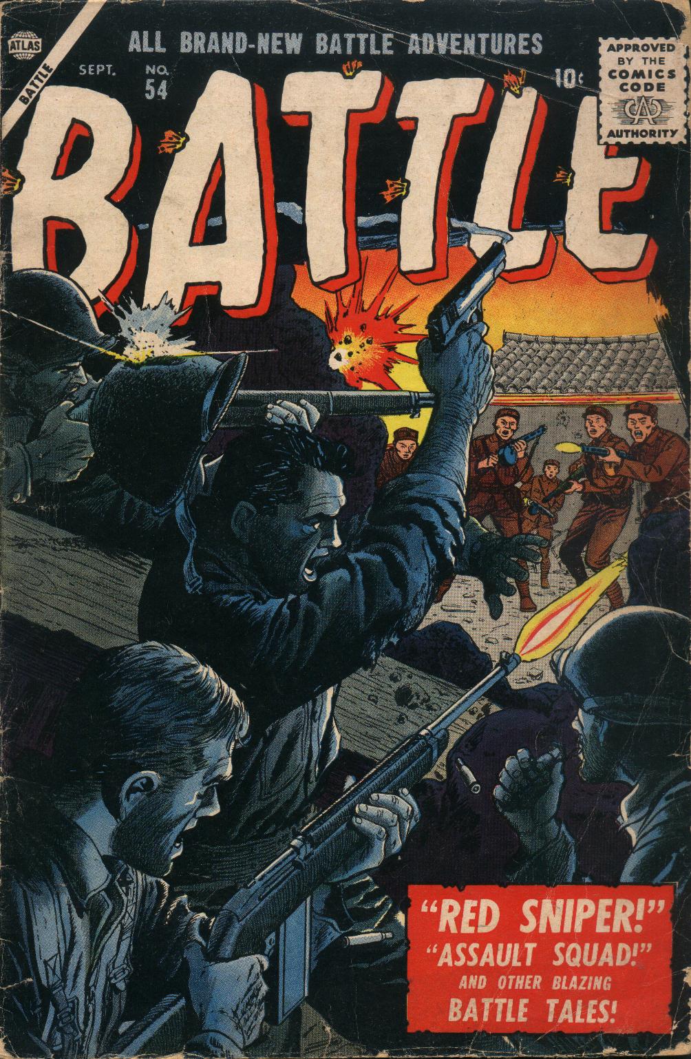 Read online Battle comic -  Issue #54 - 1