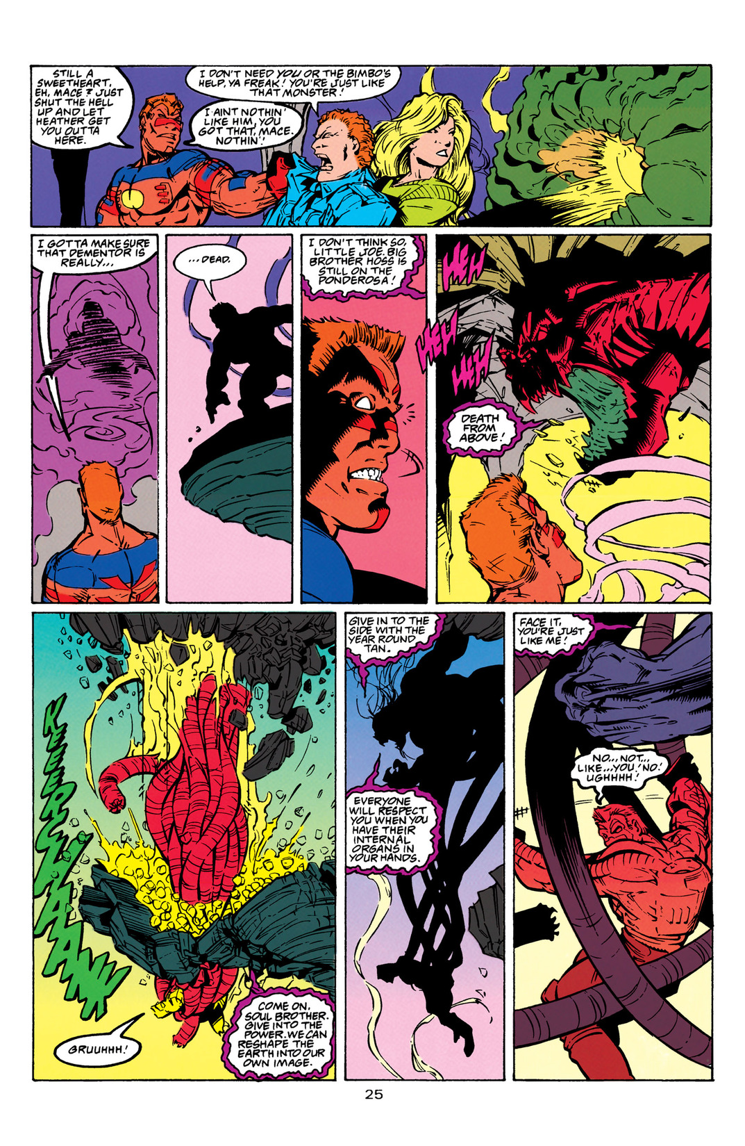Read online Guy Gardner: Warrior comic -  Issue #25 - 26