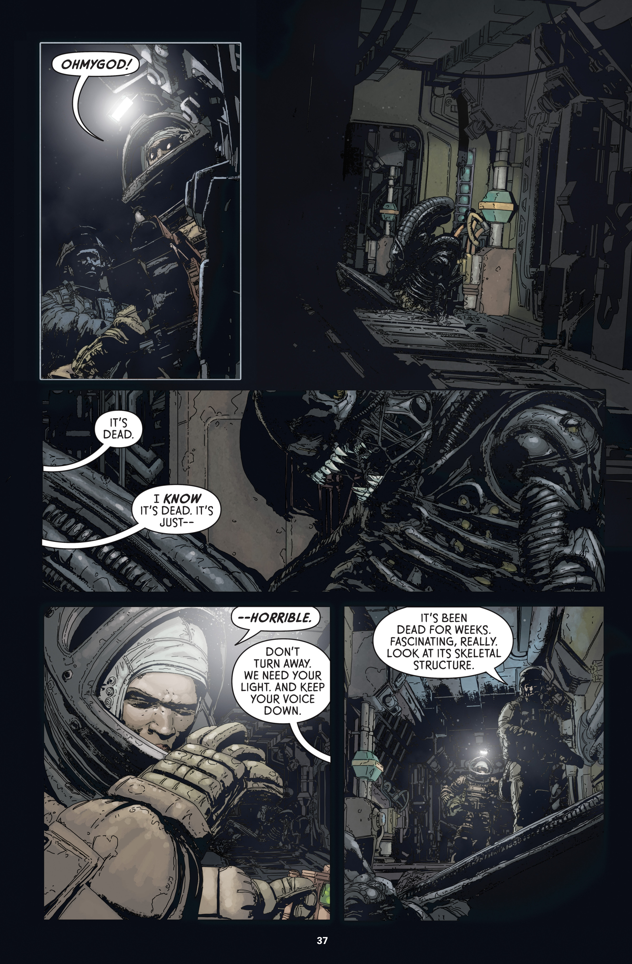 Read online Aliens: Defiance Library Edition comic -  Issue # TPB (Part 1) - 37