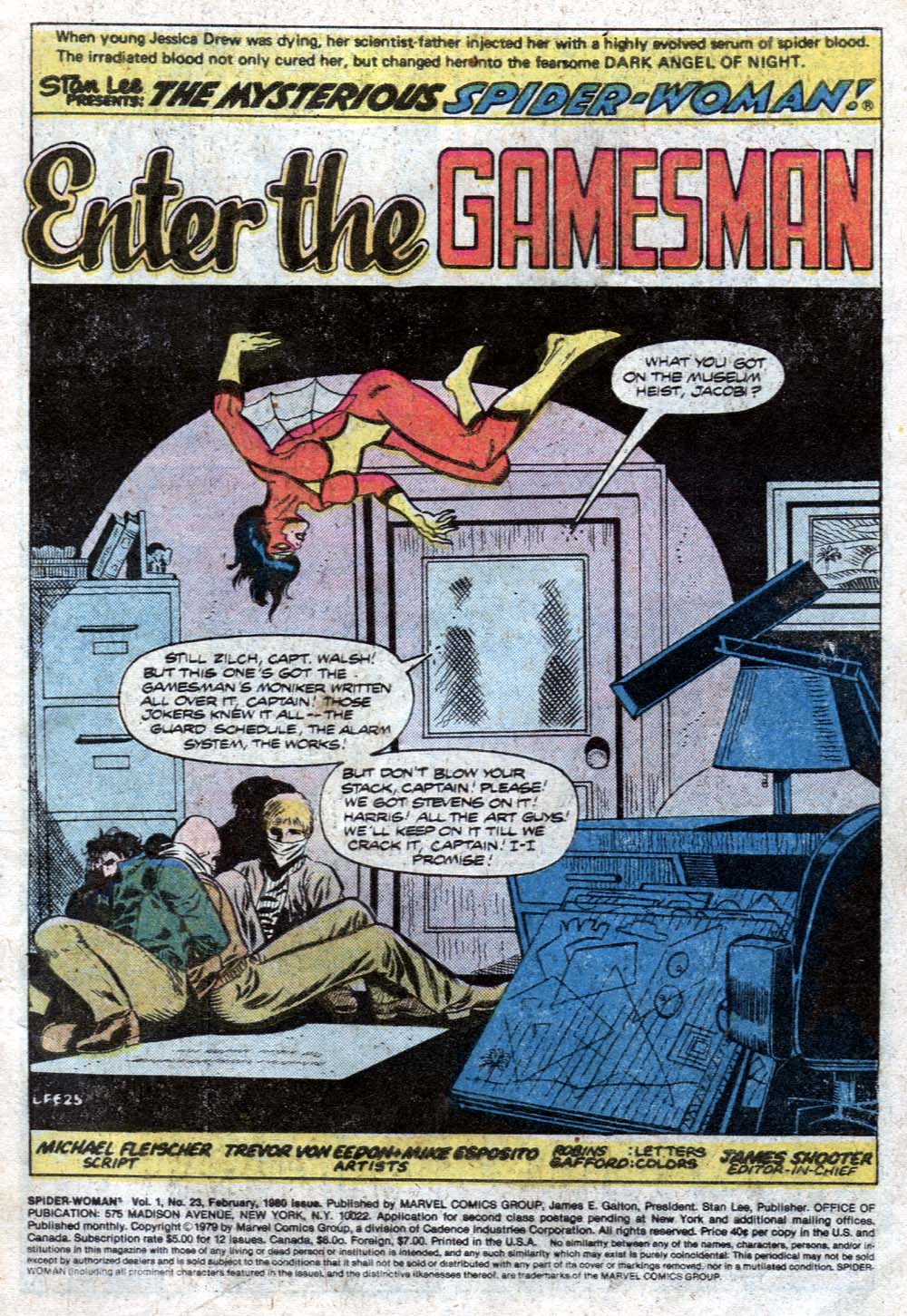Read online Spider-Woman (1978) comic -  Issue #23 - 2