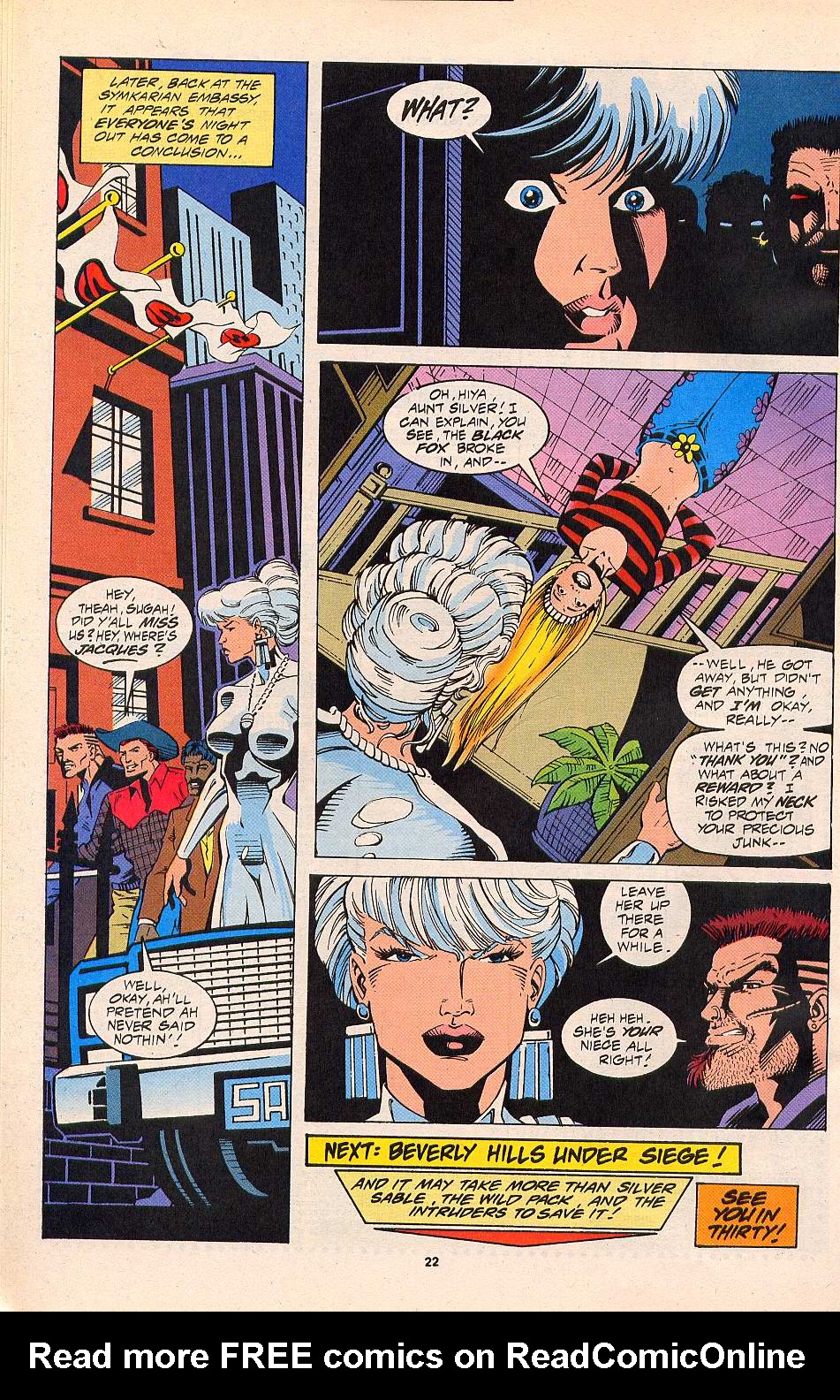 Read online Silver Sable and the Wild Pack comic -  Issue #20 - 18