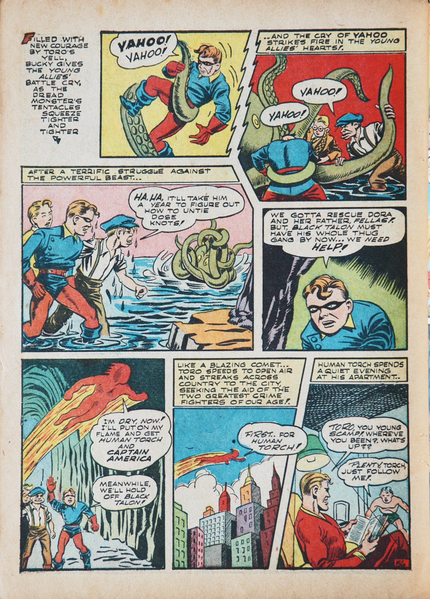 Read online Young Allies Comics comic -  Issue #2 - 57