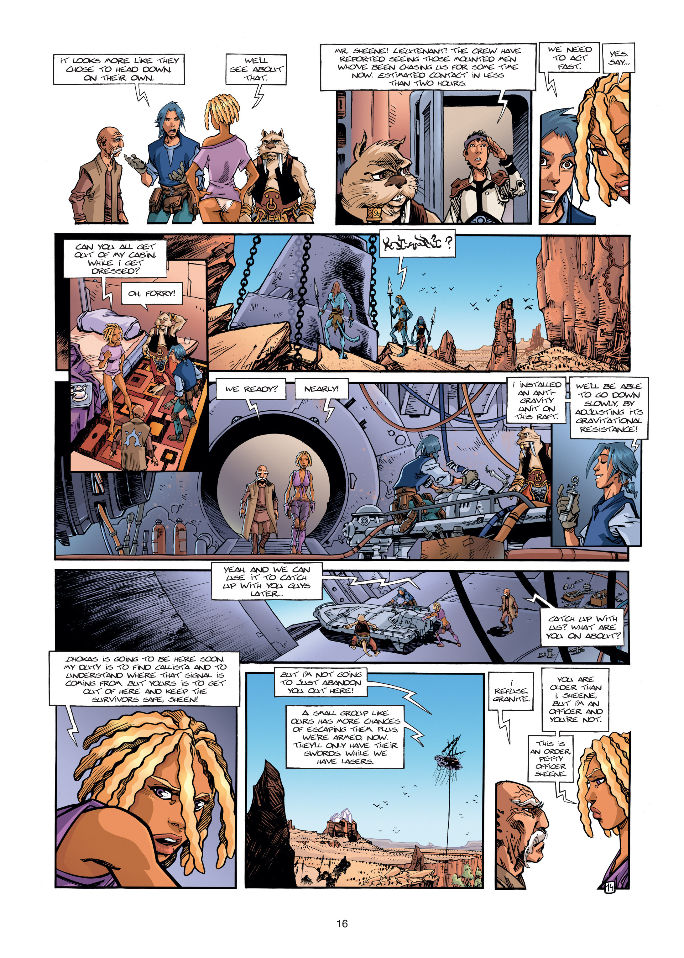 Read online Ythaq comic -  Issue #3 - 16