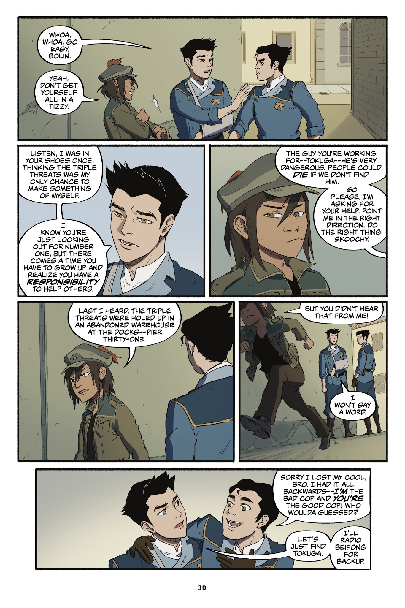 Read online Nickelodeon The Legend of Korra – Turf Wars comic -  Issue #2 - 32