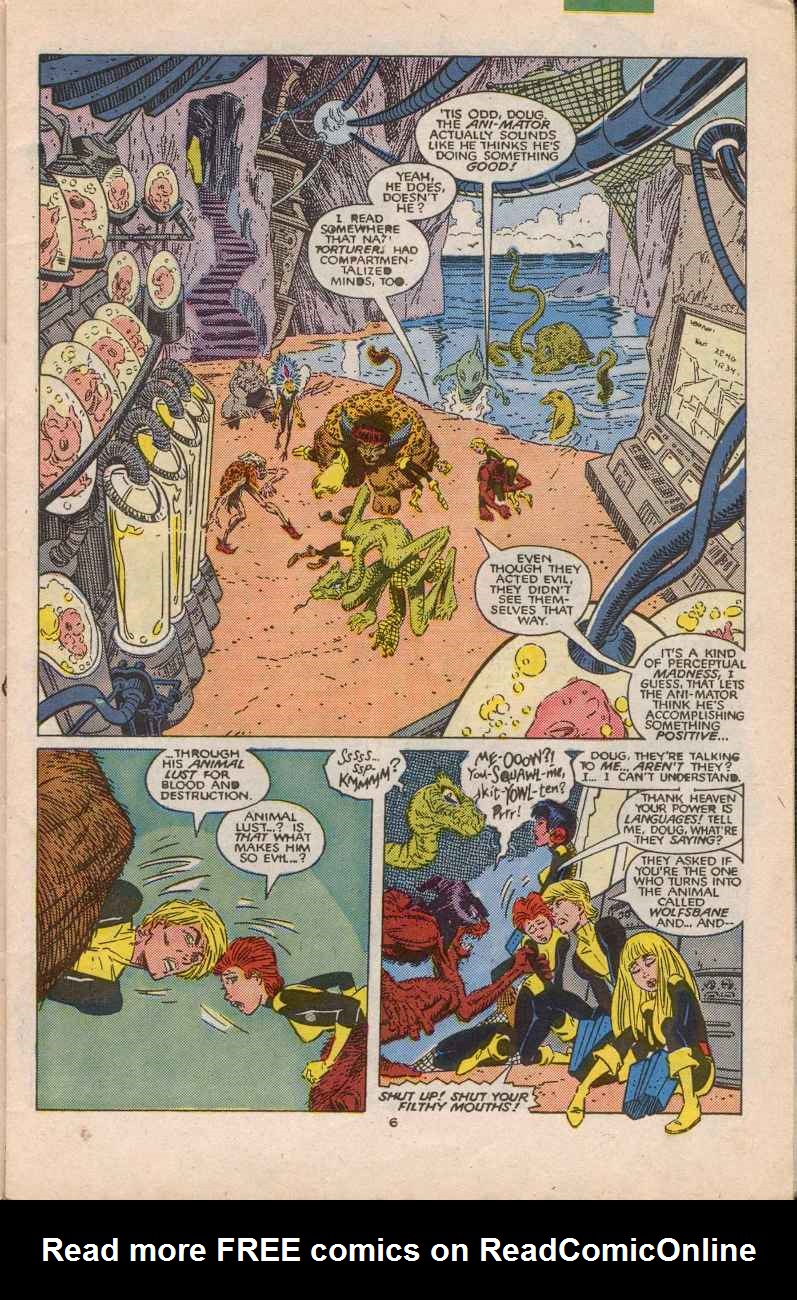 Read online The New Mutants comic -  Issue #60 - 7